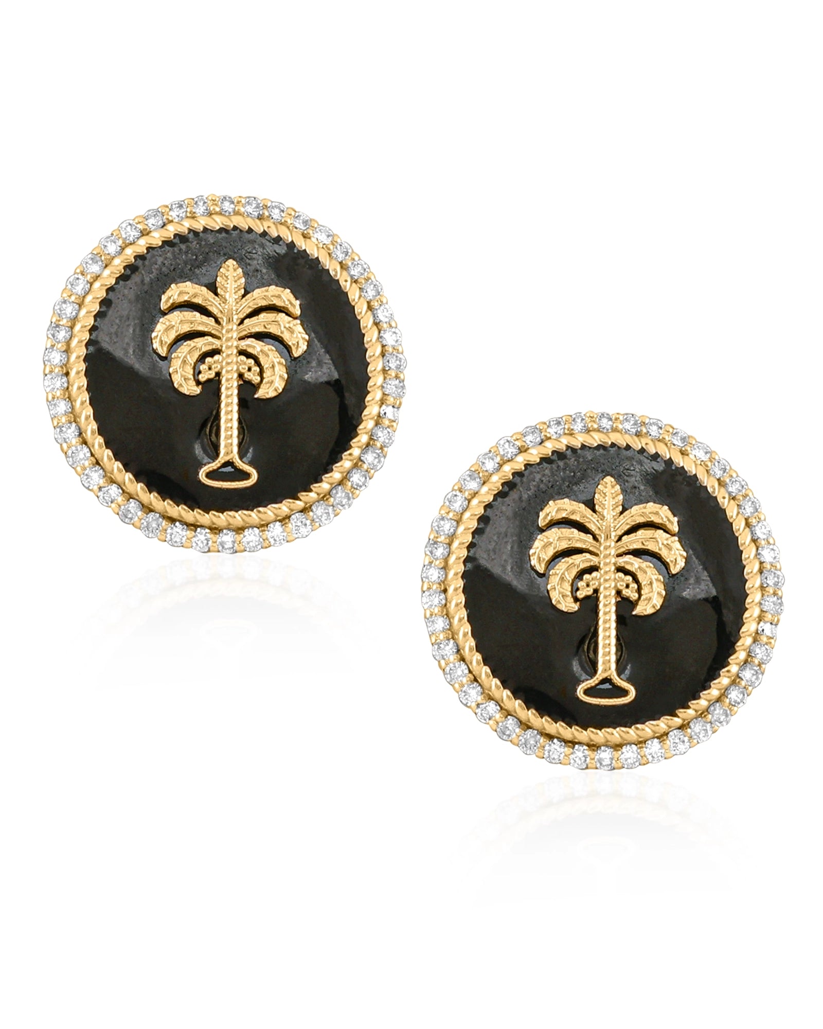 Palm Royale Studs | AMARIS JEWELS | Fine Jewelry 