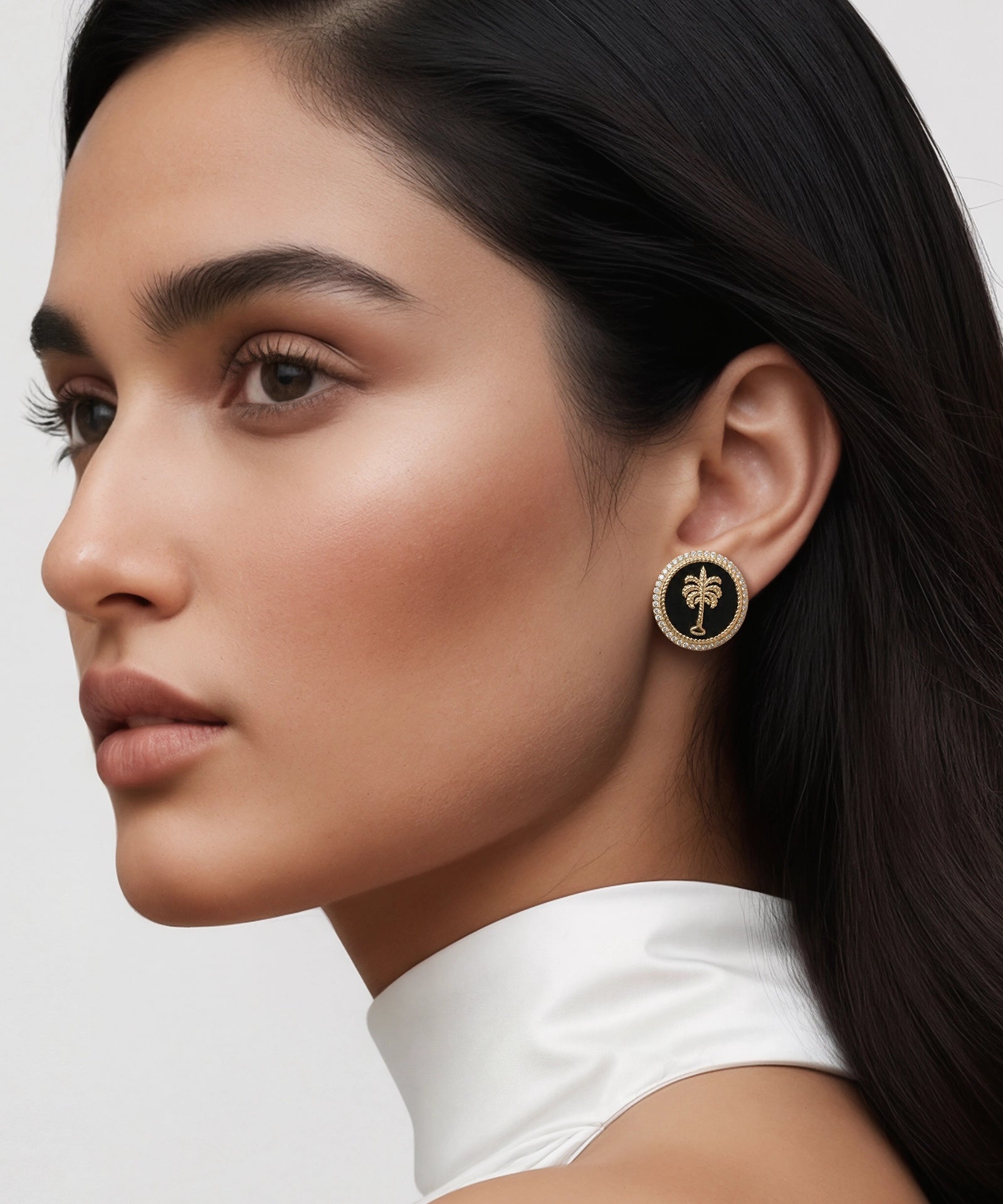 Palm Royale Studs | AMARIS JEWELS | Fine Jewelry 