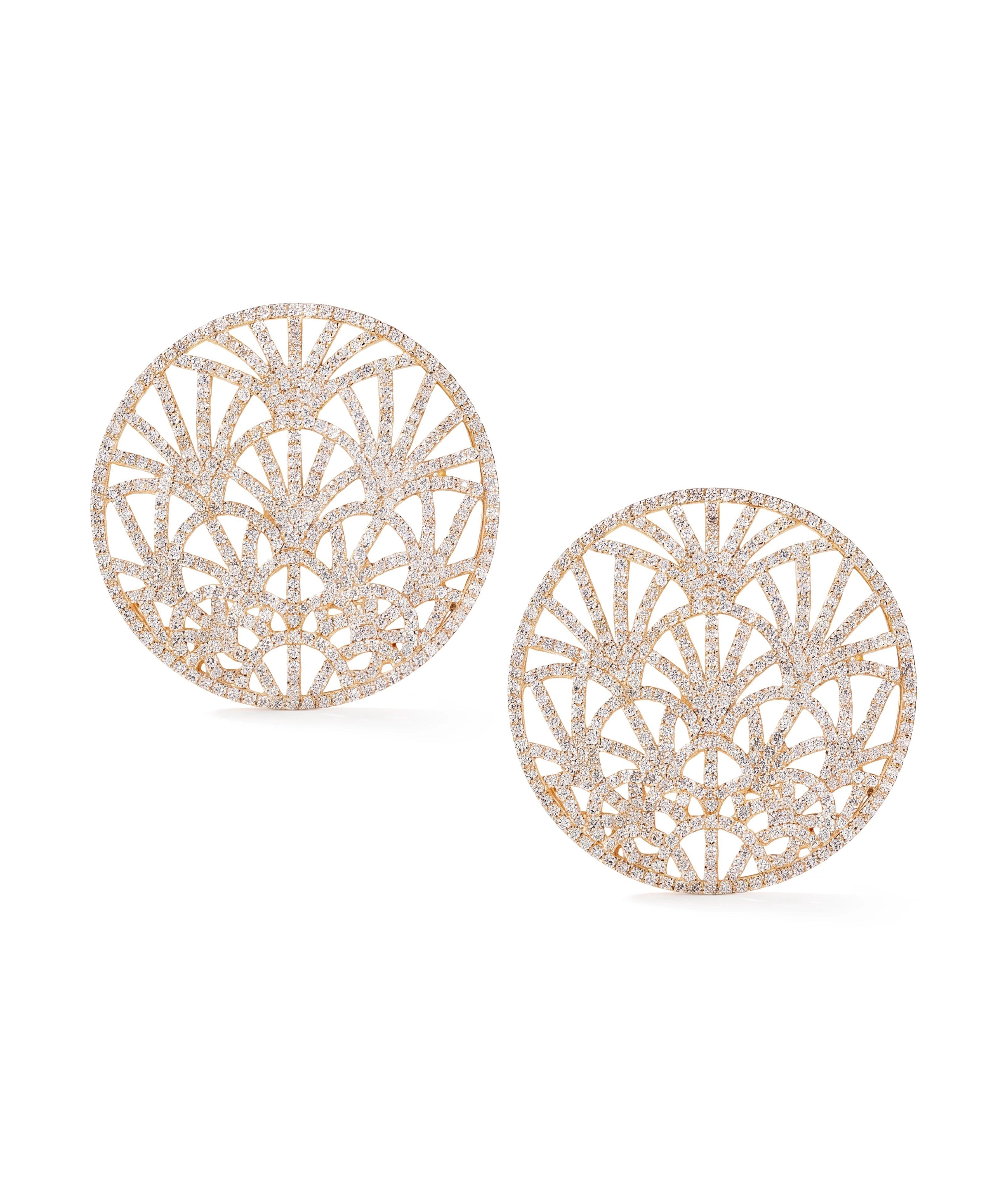 Palmetto Earrings | AMARIS JEWELS | Fine Jewelry