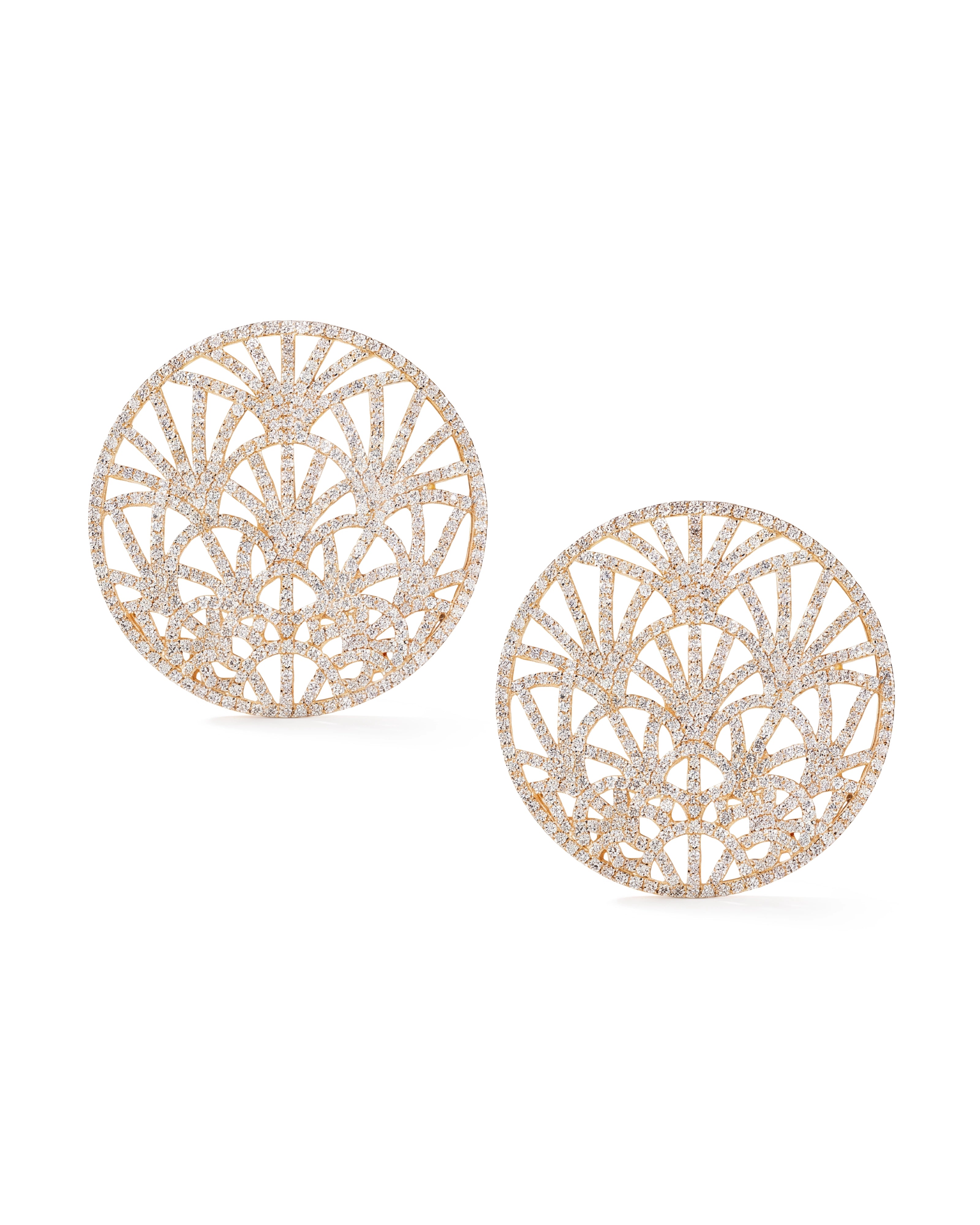 Palmetto Earrings | AMARIS JEWELS | Fine Jewelry