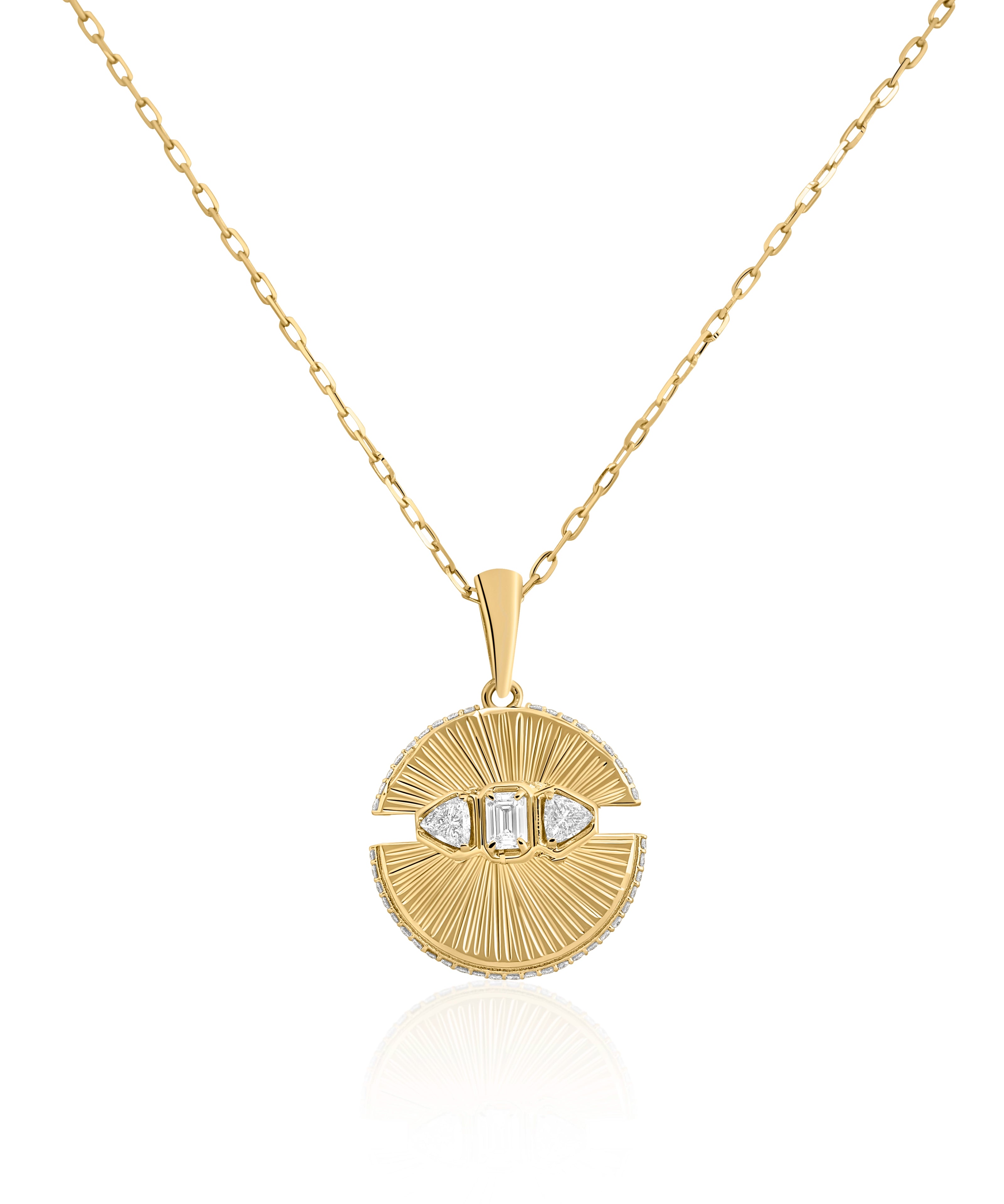 Pause Coin Pendant | AMARIS JEWELS | Fine Jewelry