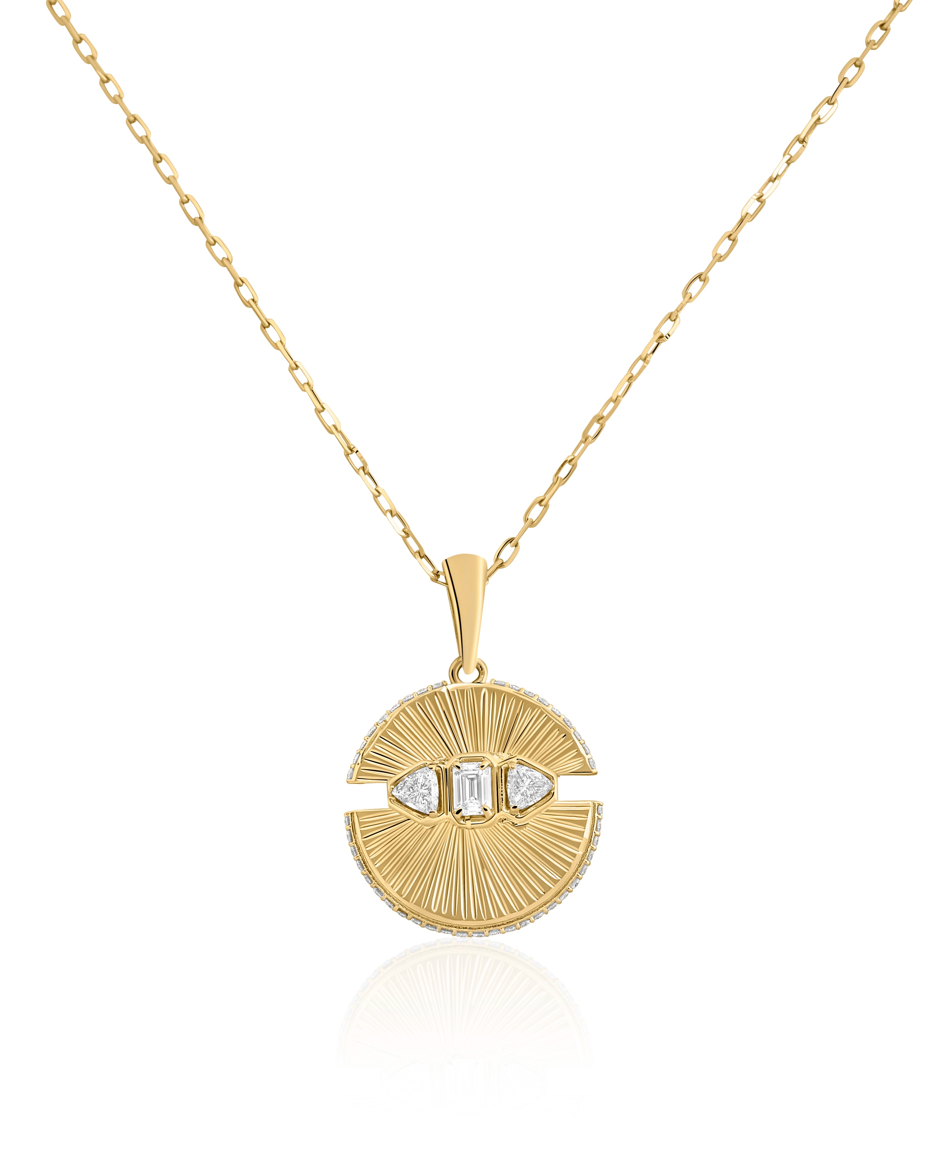 Pause Coin Pendant | AMARIS JEWELS | Fine Jewelry