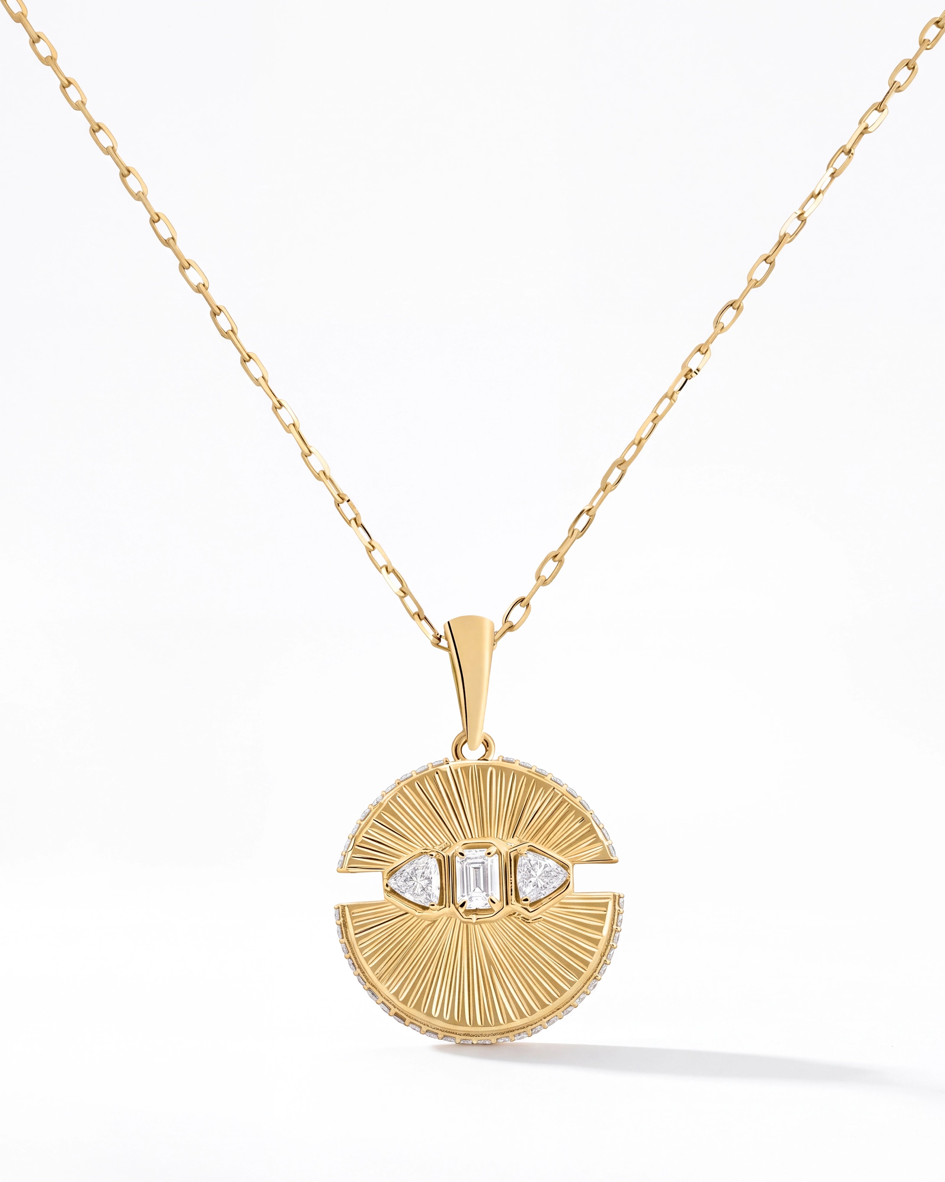Pause Coin Pendant | AMARIS JEWELS | Fine Jewelry