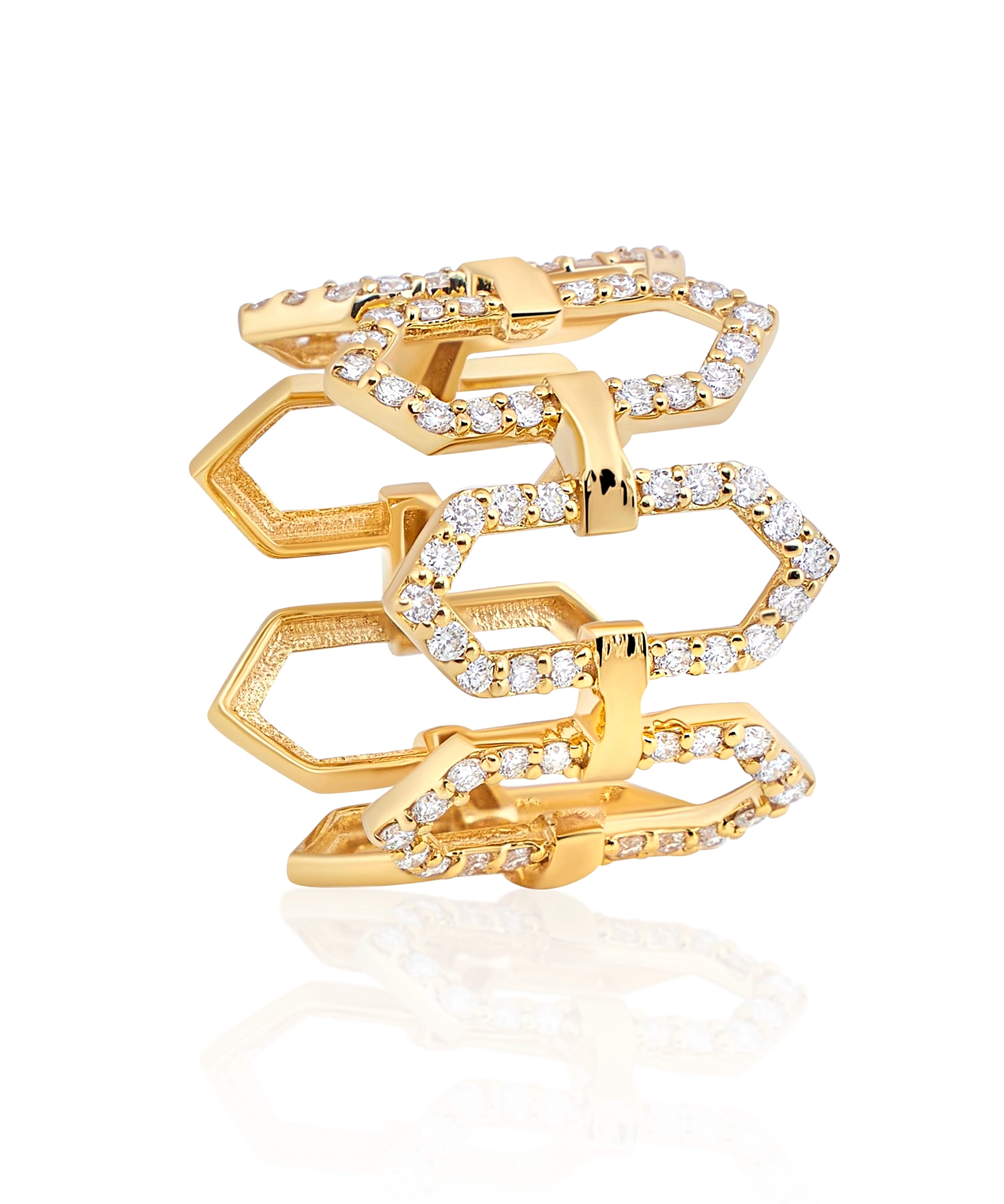 Pause Crown Ring | AMARIS JEWELS | Fine Jewelry