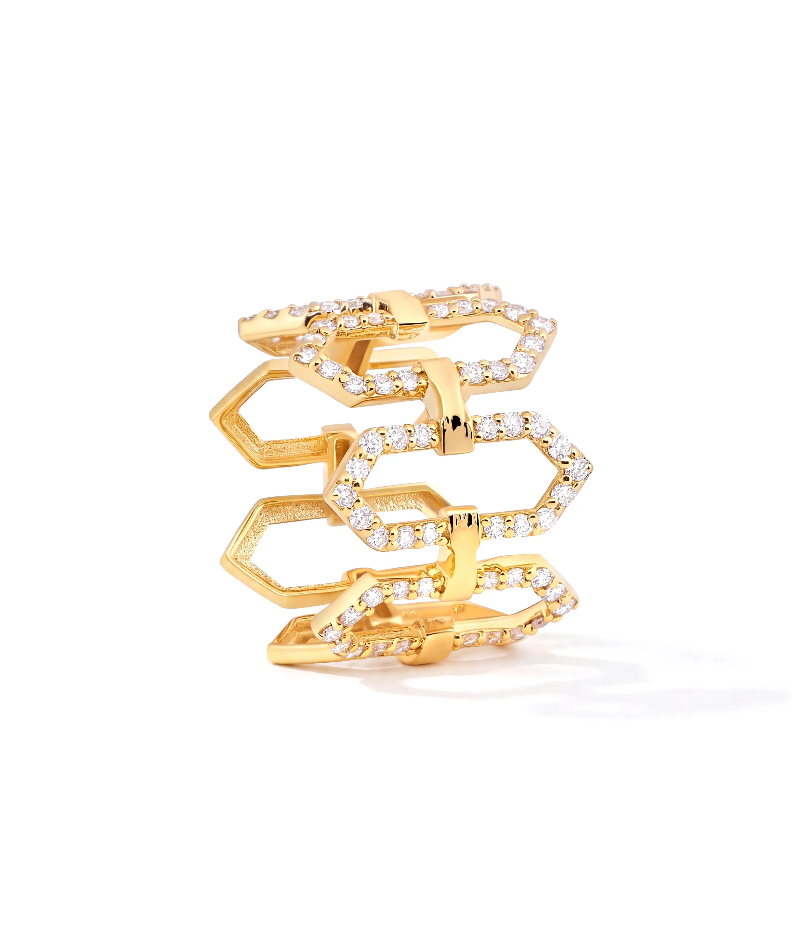 Pause Crown Ring | AMARIS JEWELS | Fine Jewelry