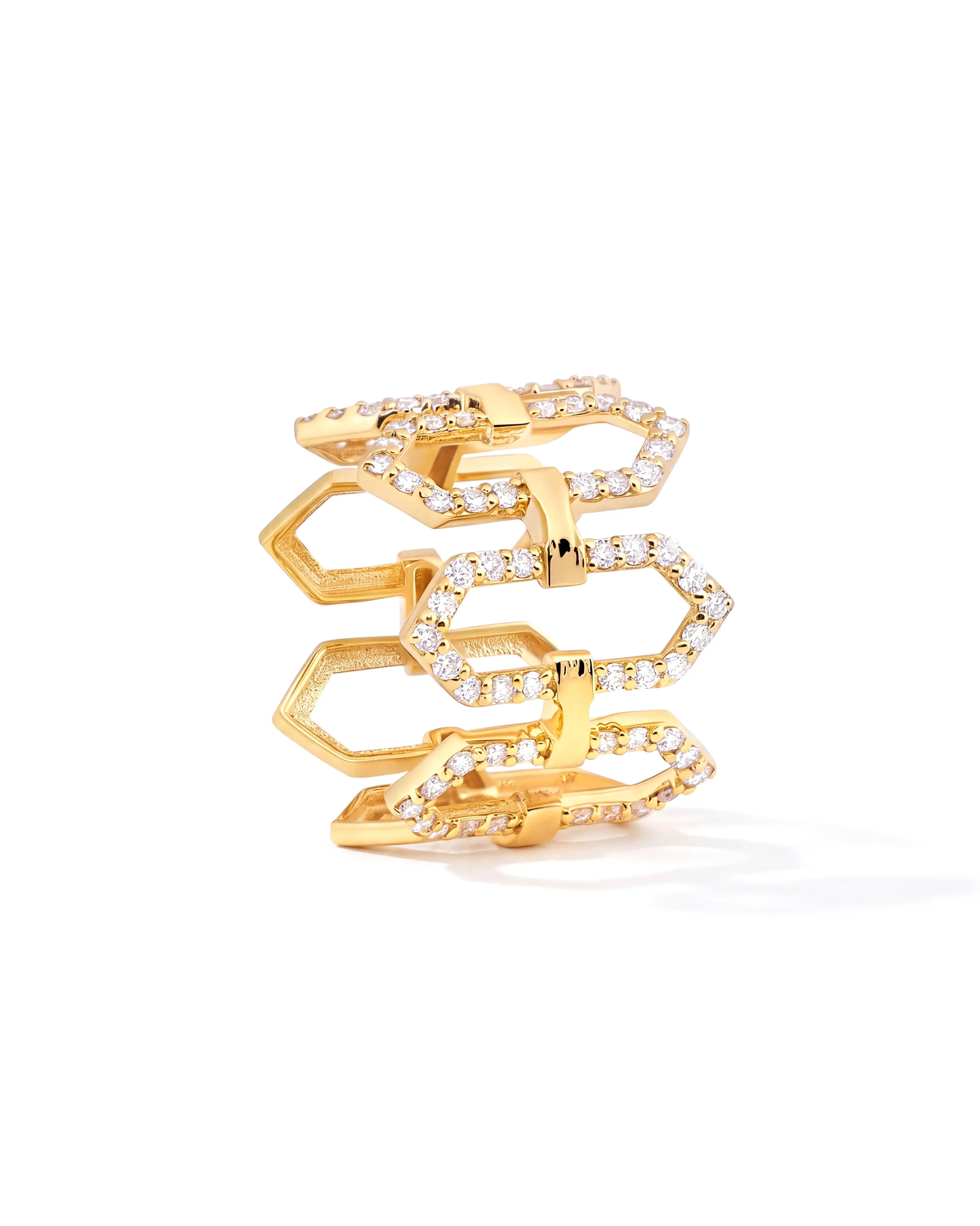 Pause Crown Ring | AMARIS JEWELS | Fine Jewelry