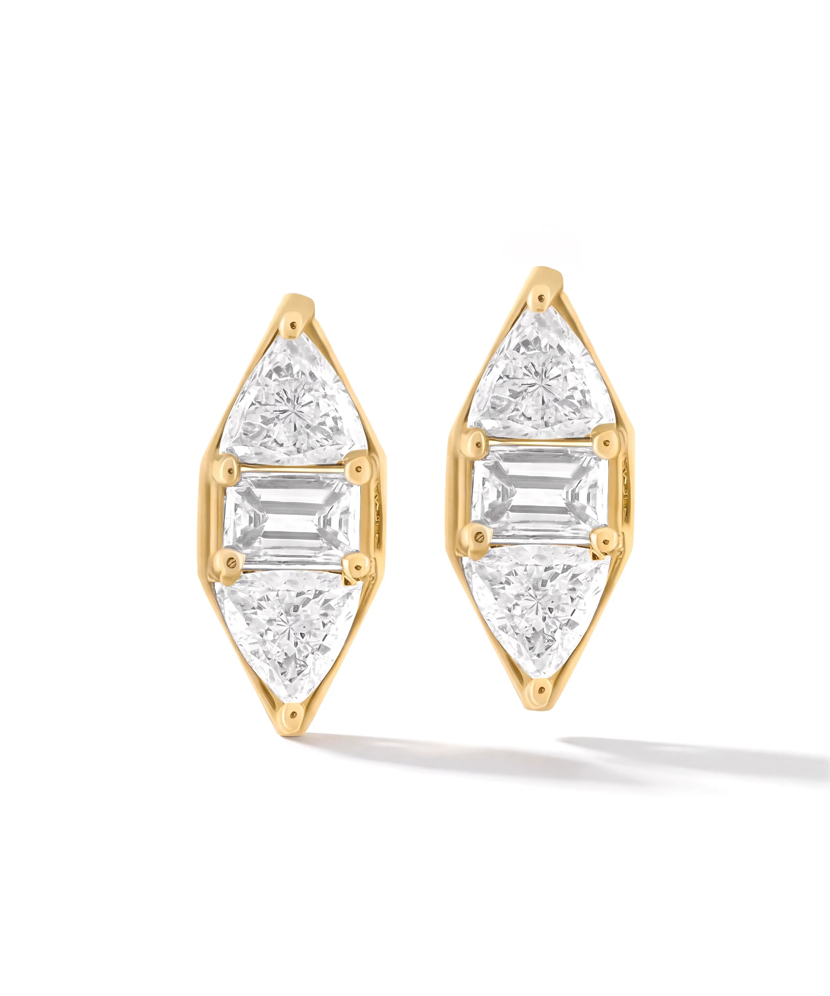 Pause Signature Studs | AMARIS JEWELS | Fine Jewelry