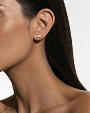 Pause Signature Studs | AMARIS JEWELS | Fine Jewelry