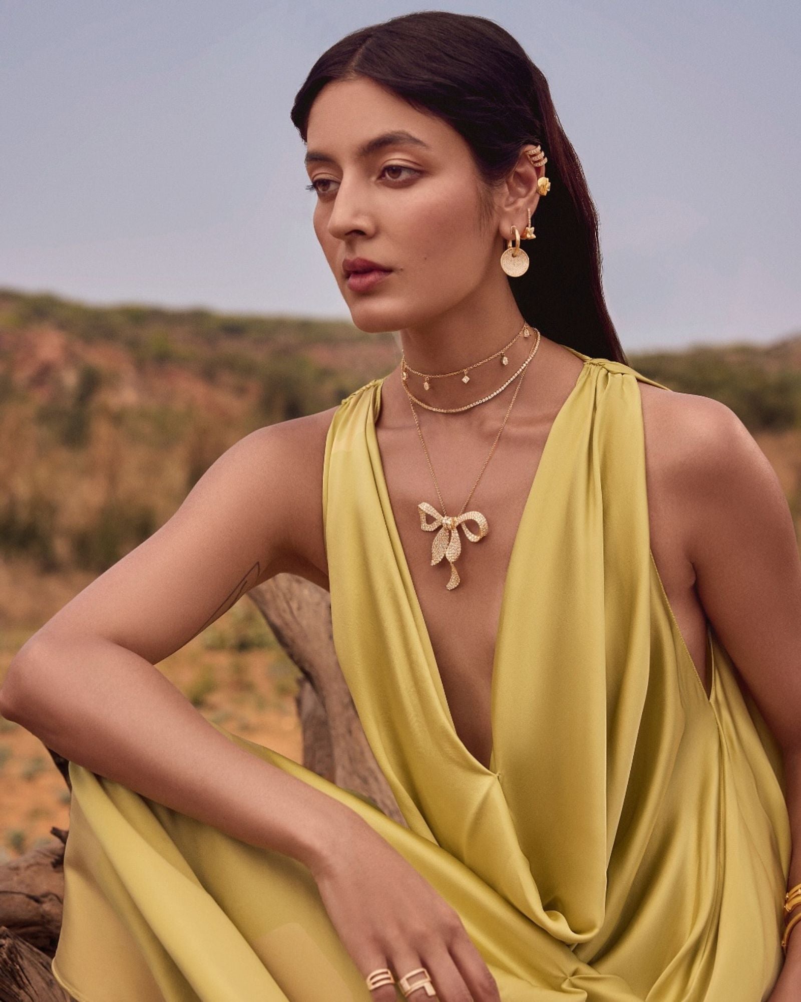 Pear Pop Ear Cuff | AMARIS JEWELS | Fine Jewelry 