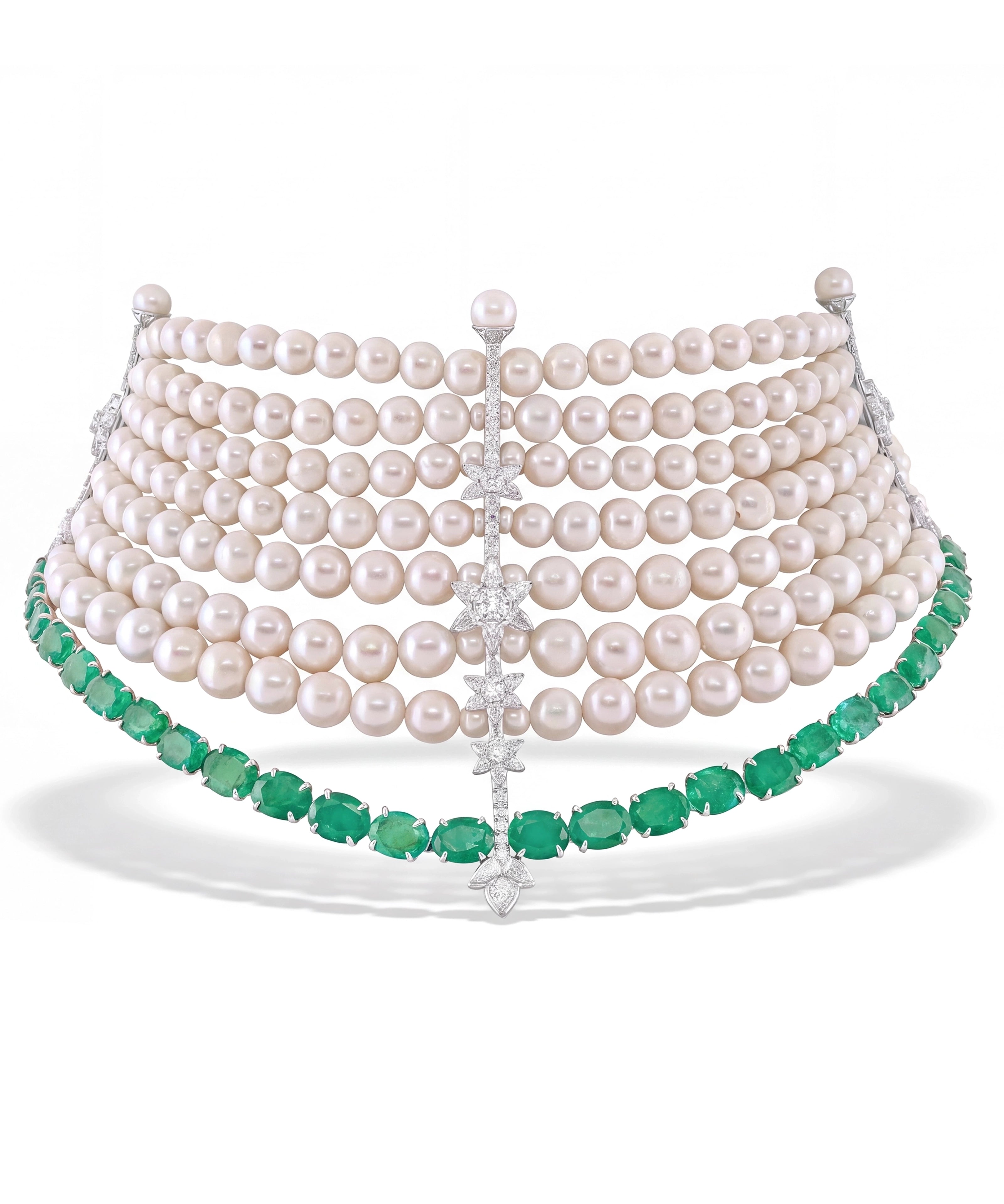 Pearl Anchor Choker | AMARIS JEWELS | Fine Jewelry