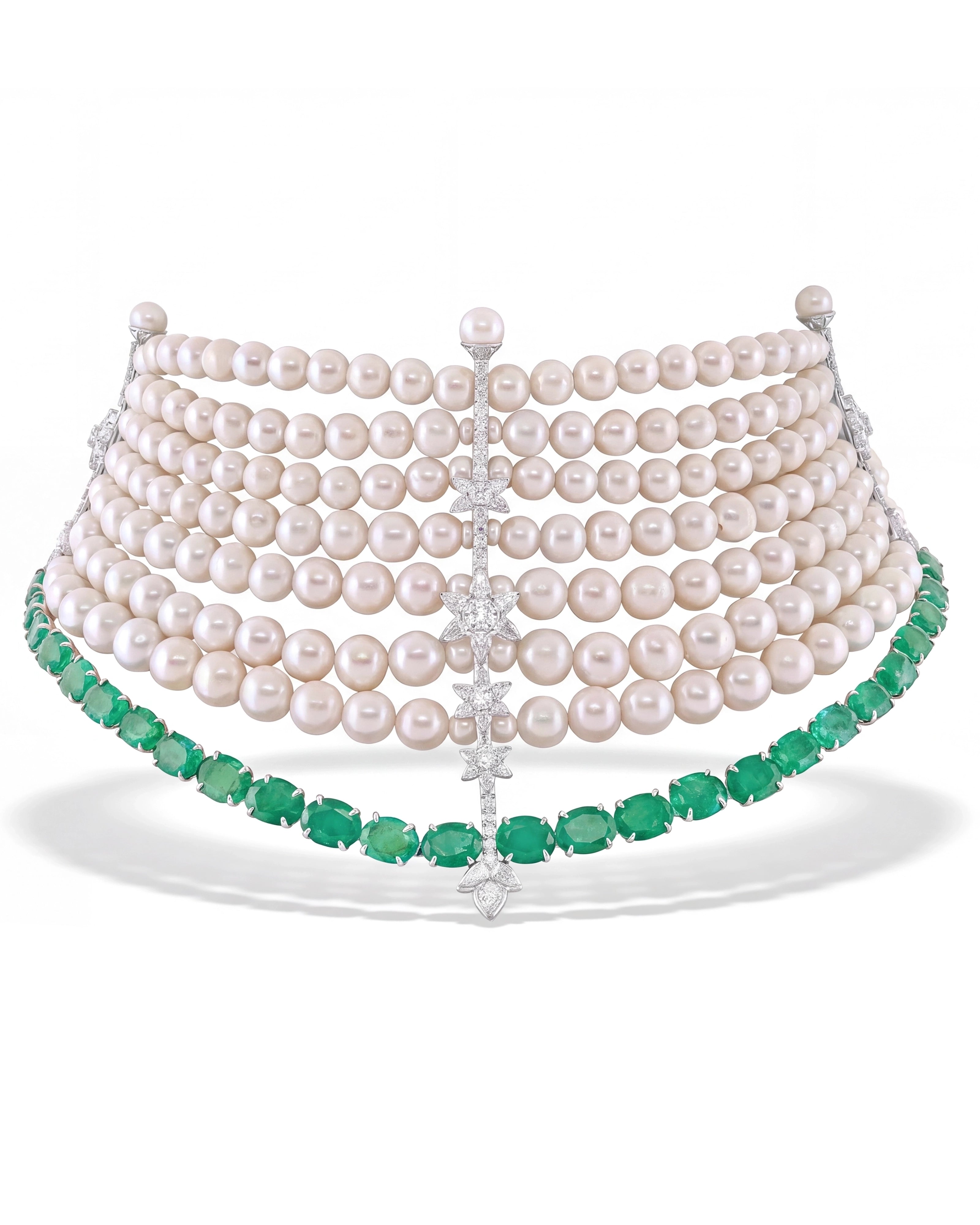 Pearl Anchor Choker | AMARIS JEWELS | Fine Jewelry
