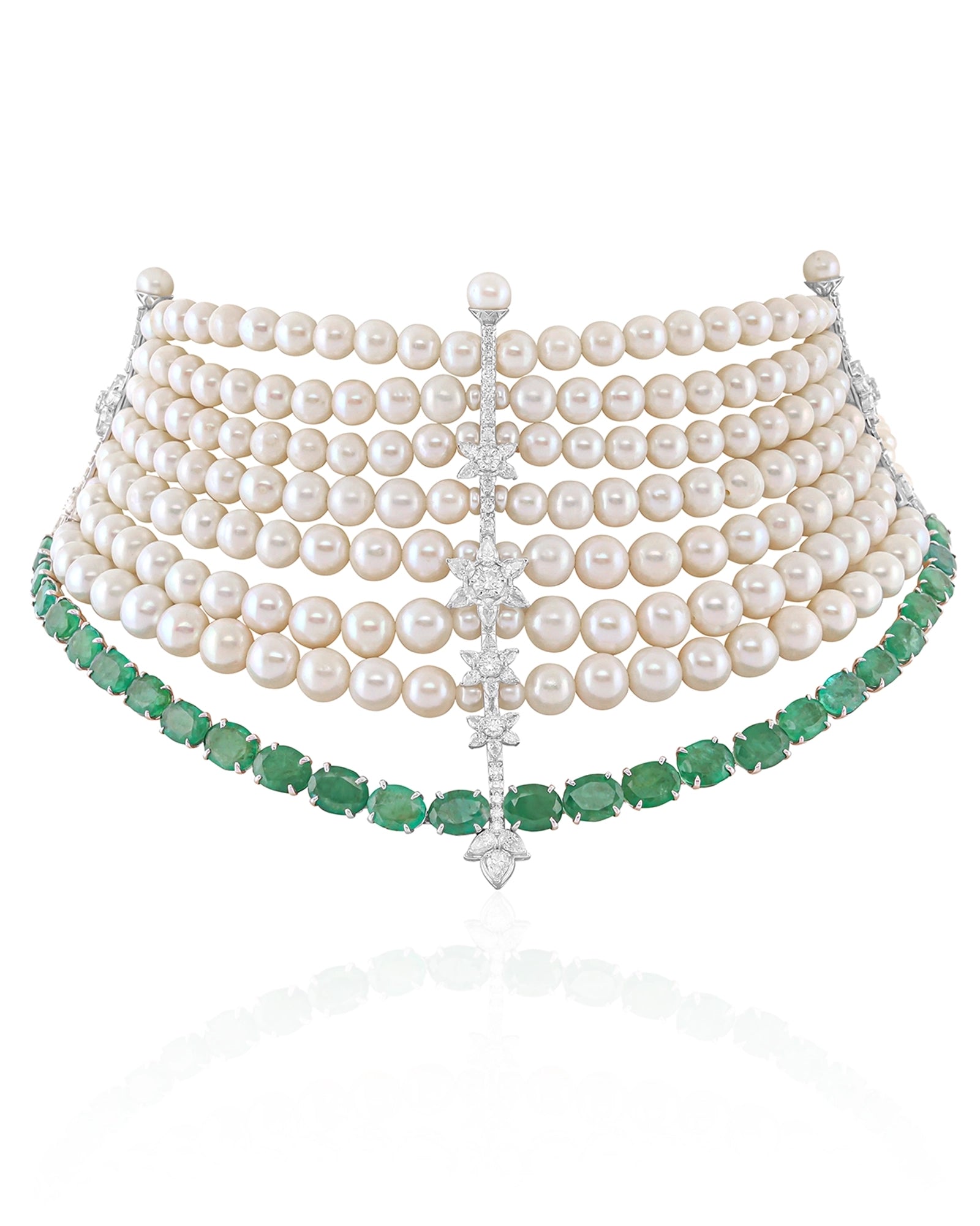 Pearl Anchor Necklace | AMARIS JEWELS | Fine Jewelry 