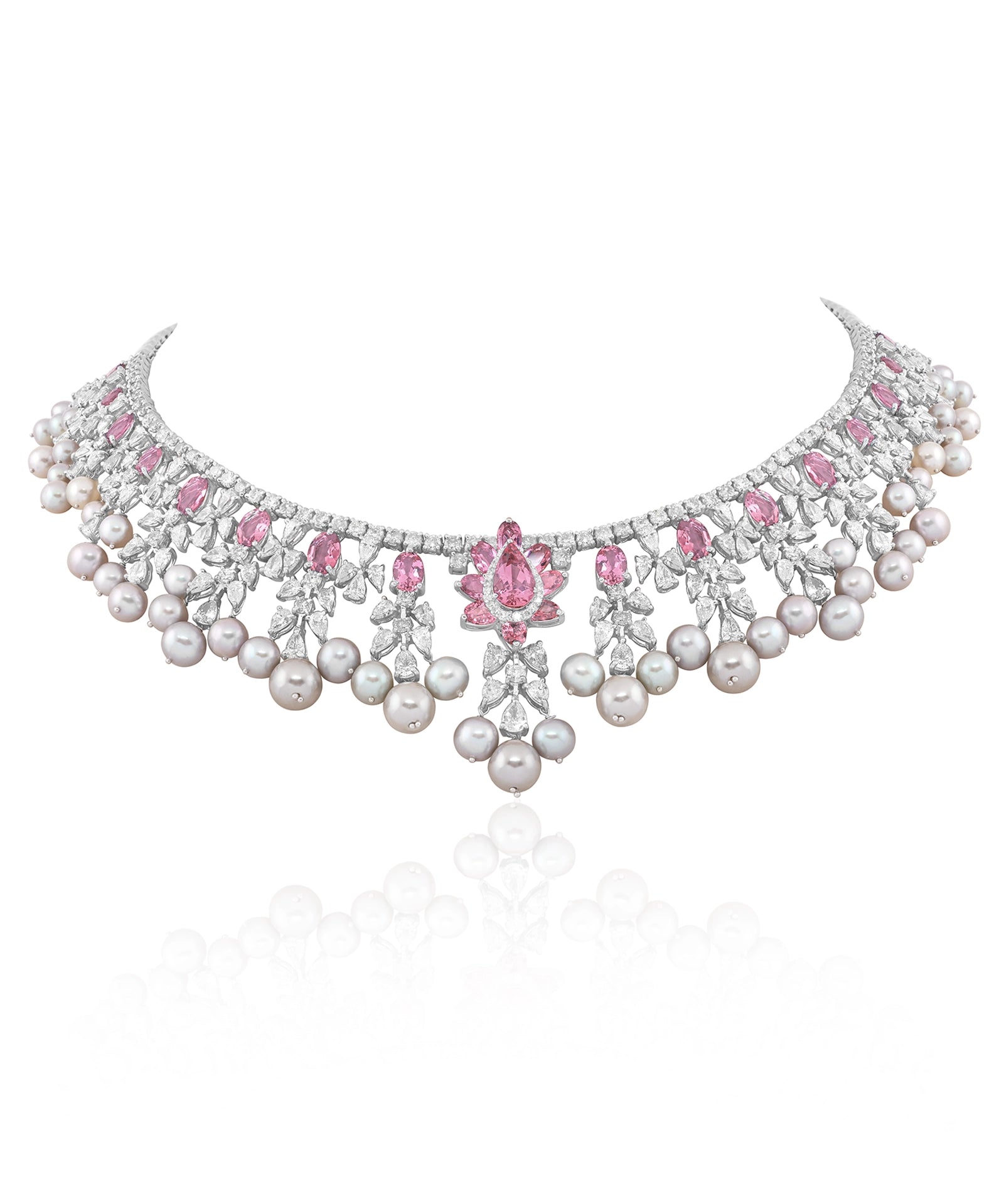 Pearl Crush Necklace | AMARIS JEWELS | Fine Jewelry 
