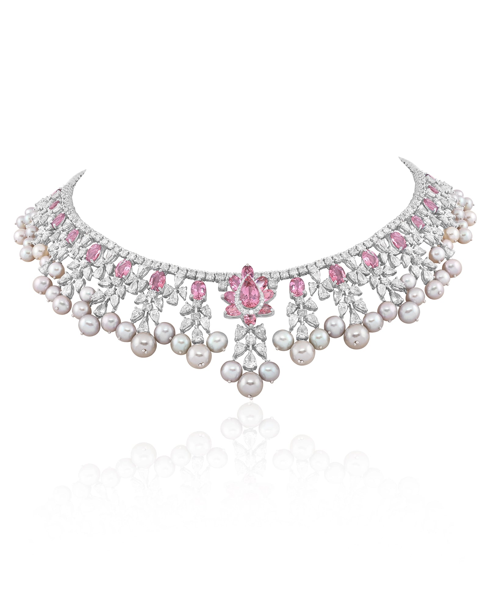 Pearl Crush Necklace | AMARIS JEWELS | Fine Jewelry 