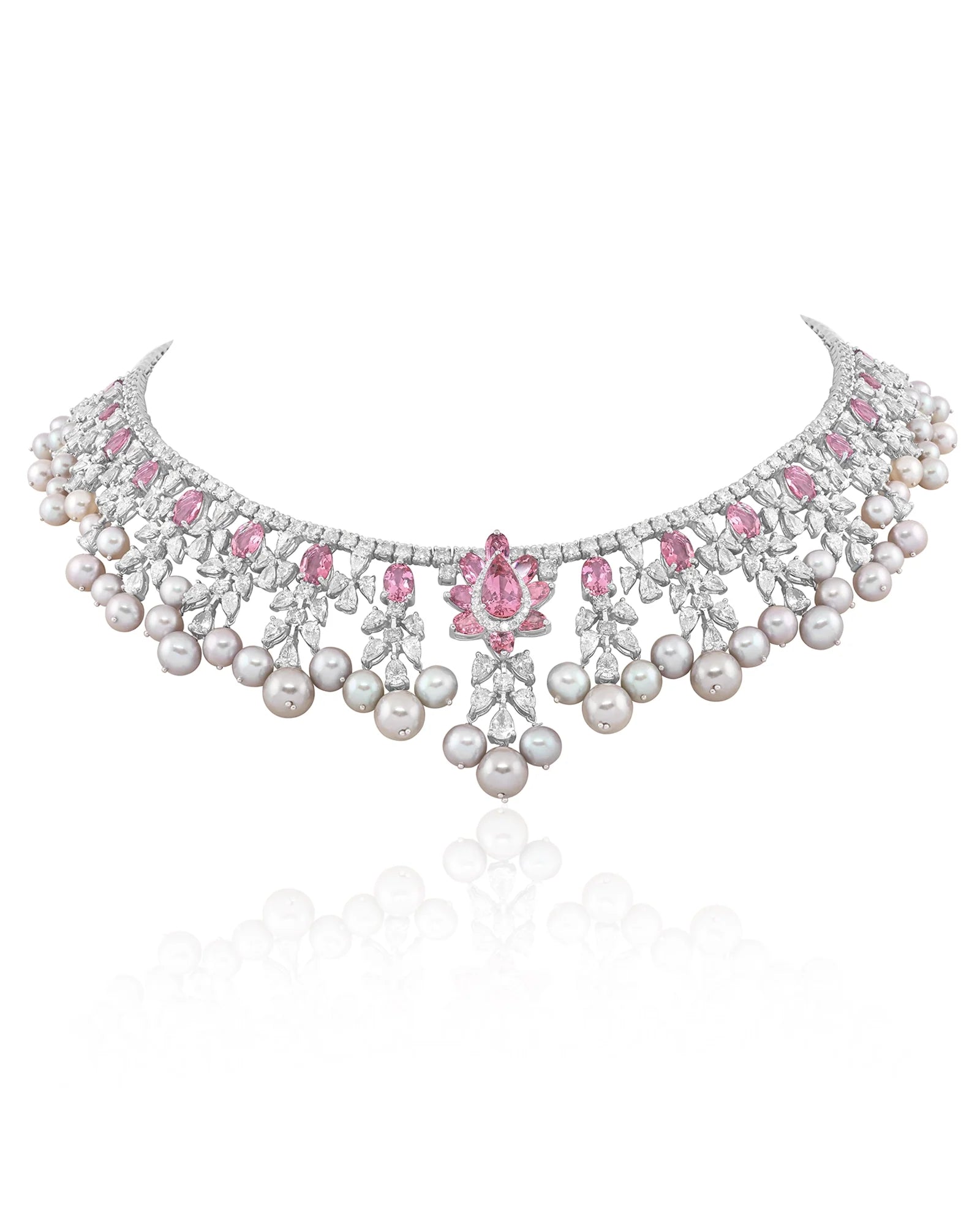 Pearl Crush Necklace | AMARIS JEWELS | Fine Jewelry 