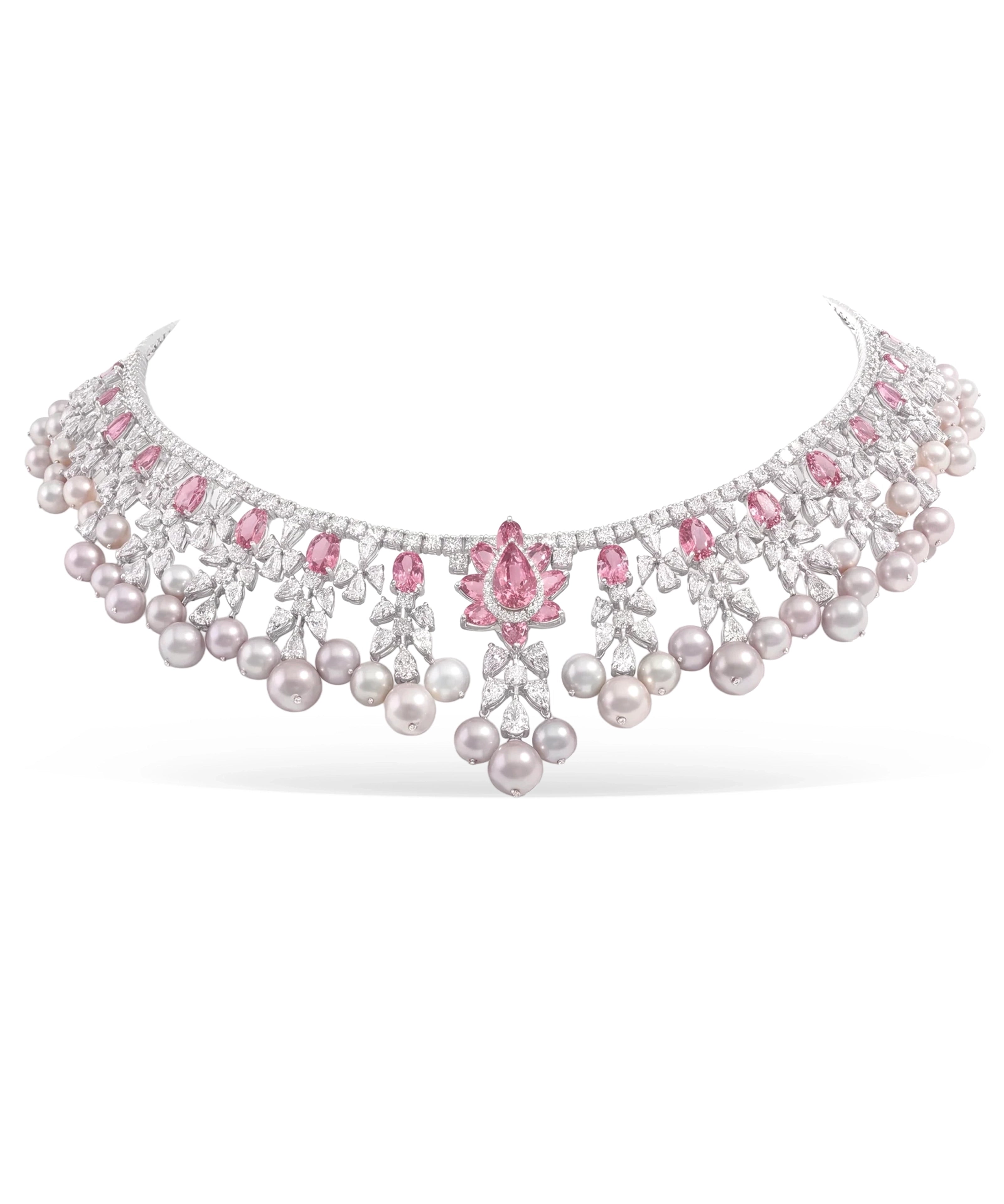 Pearl Crush Necklace | AMARIS JEWELS | Fine Jewelry