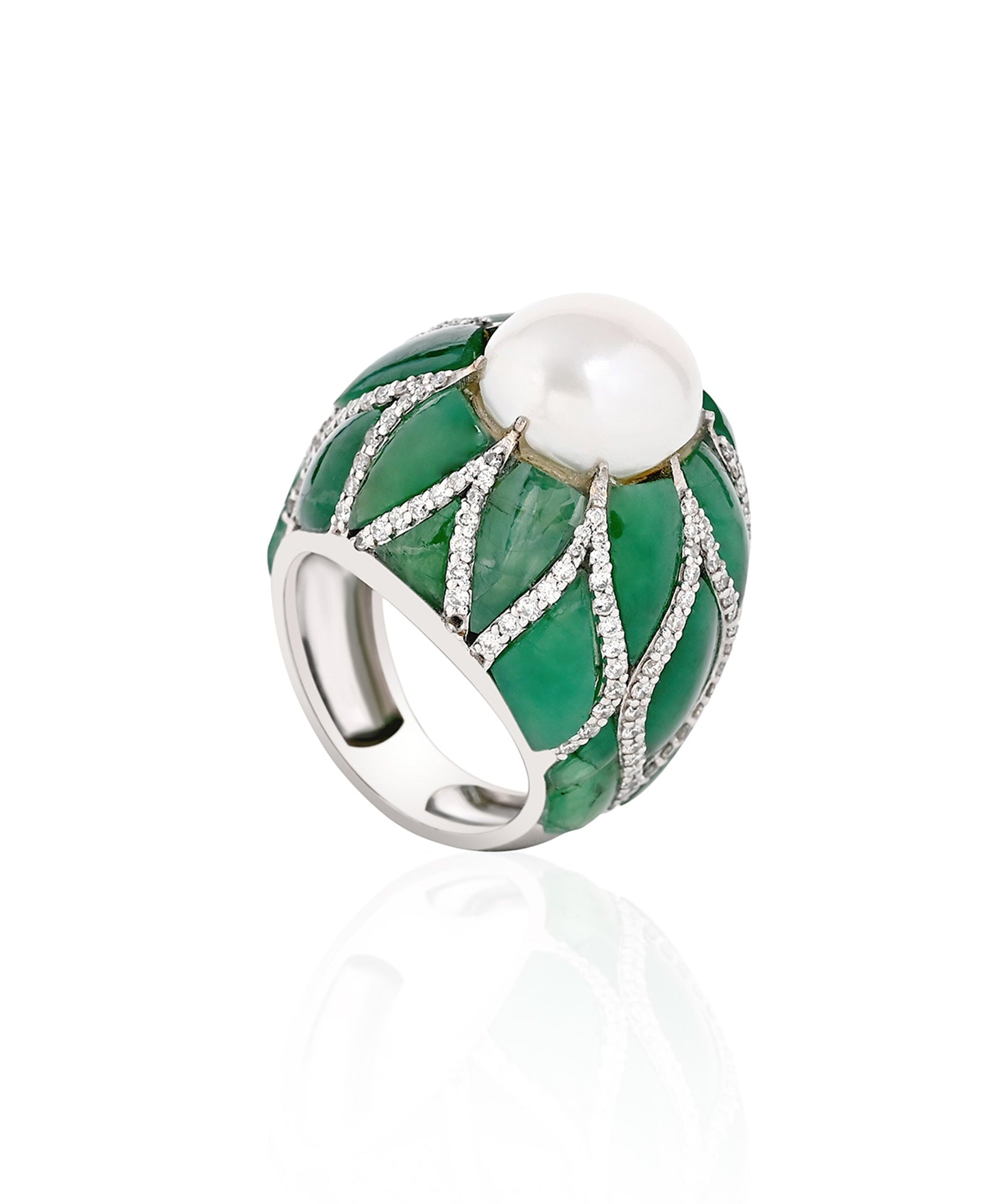 Pearl Enchantment Ring | AMARIS JEWELS | Fine Jewelry 