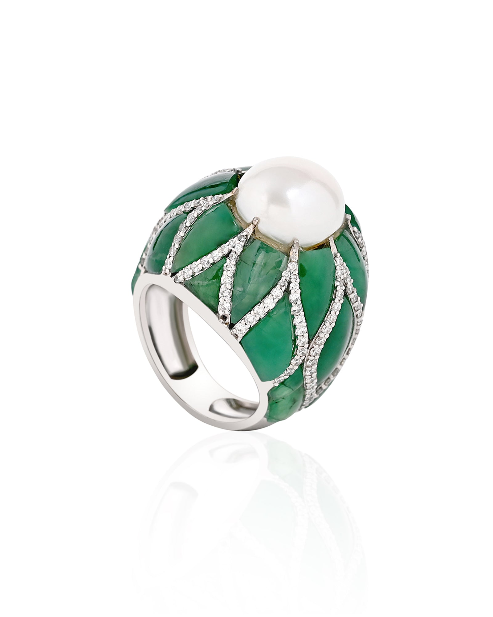 Pearl Enchantment Ring | AMARIS JEWELS | Fine Jewelry 