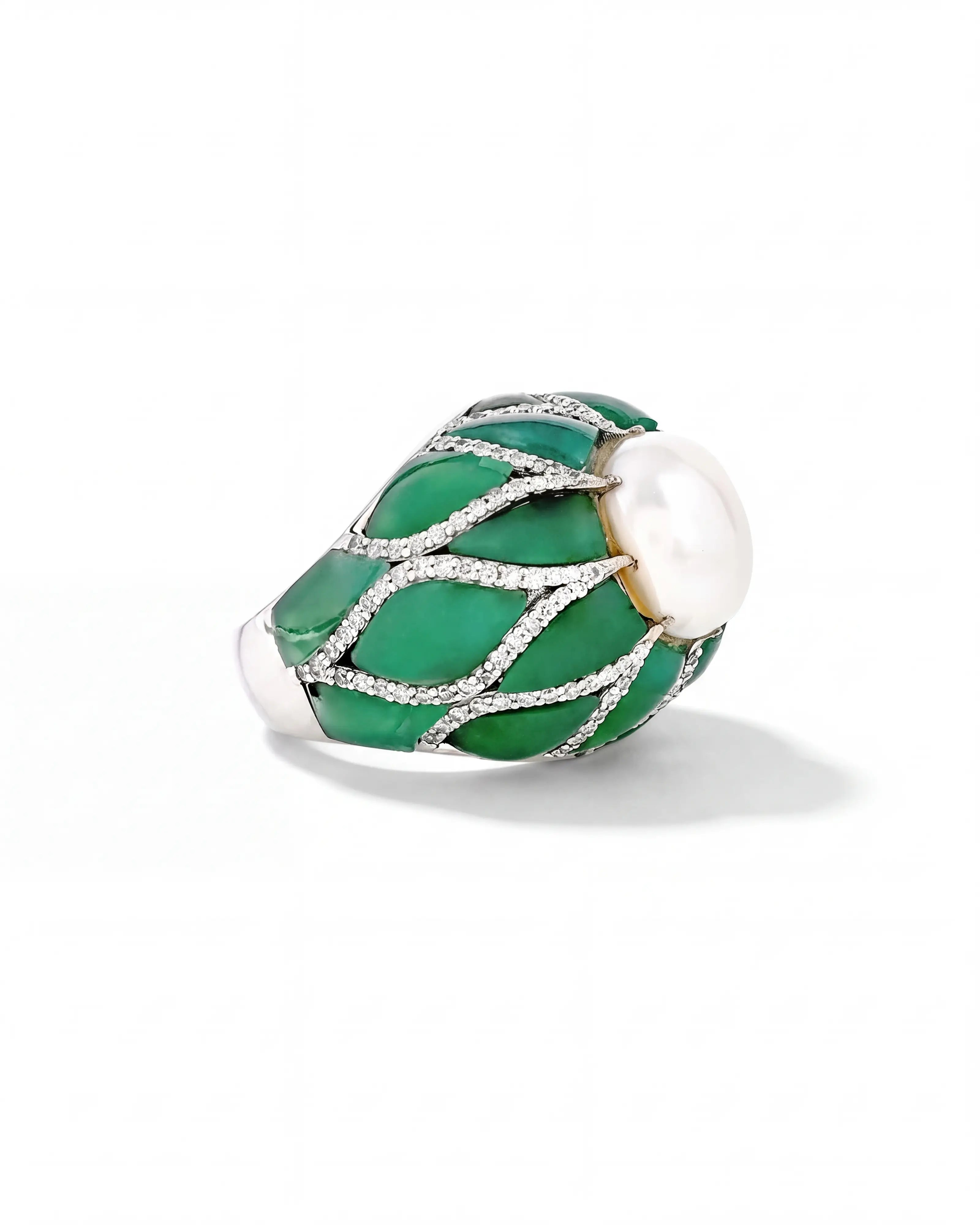 Pearl Enchantment Ring | AMARIS JEWELS | Fine Jewelry