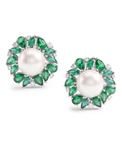 Pearl Oasis Studs | AMARIS JEWELS | Fine Jewelry