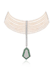 Pearl Shower Choker | AMARIS JEWELS | Fine Jewelry 