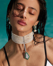 Pearl Shower Choker | AMARIS JEWELS | Fine Jewelry 