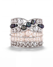 Pearls Crossover Bracelet | AMARIS JEWELS | Fine Jewelry