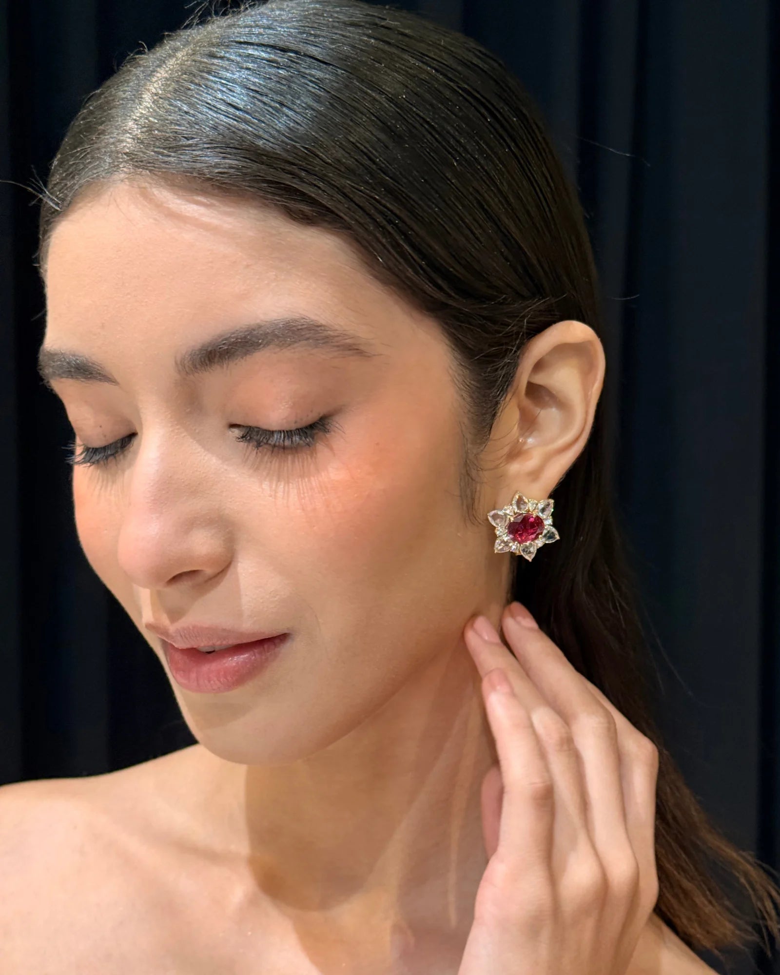 Petal Affair Earrings | AMARIS JEWELS | Fine Jewelry