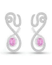 Pink Coded Earrings | AMARIS JEWELS | Fine Jewelry