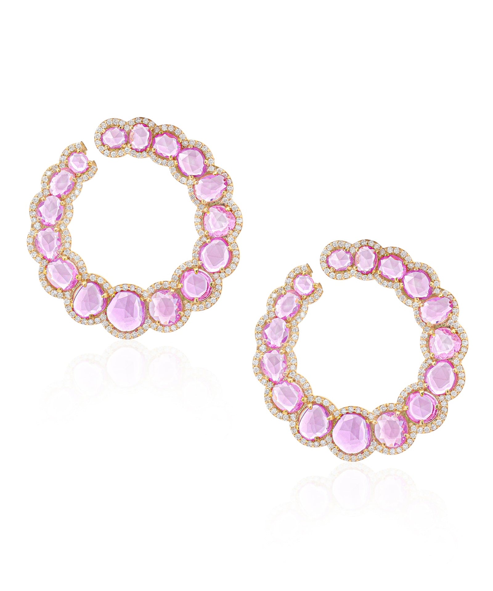 Pink Mirage Earrings | AMARIS JEWELS | Fine Jewelry 