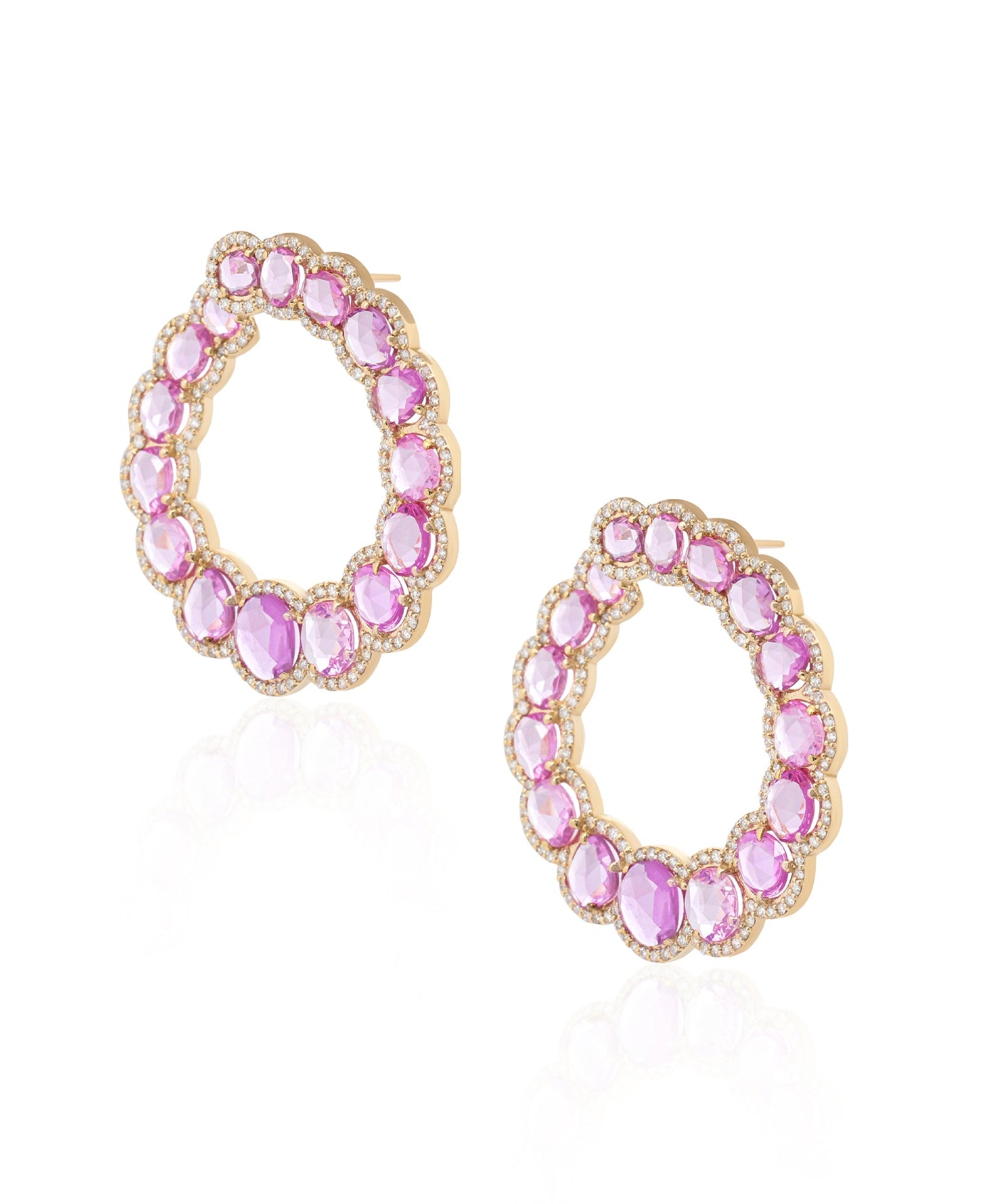 Pink Mirage Earrings | AMARIS JEWELS | Fine Jewelry 