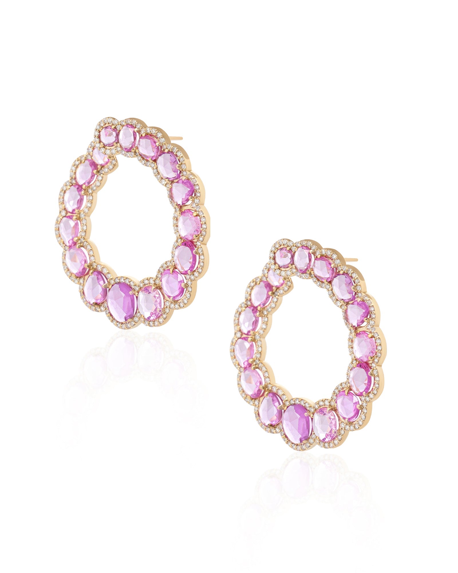 Pink Mirage Earrings | AMARIS JEWELS | Fine Jewelry 