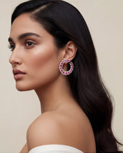 Pink Mirage Earrings | AMARIS JEWELS | Fine Jewelry 