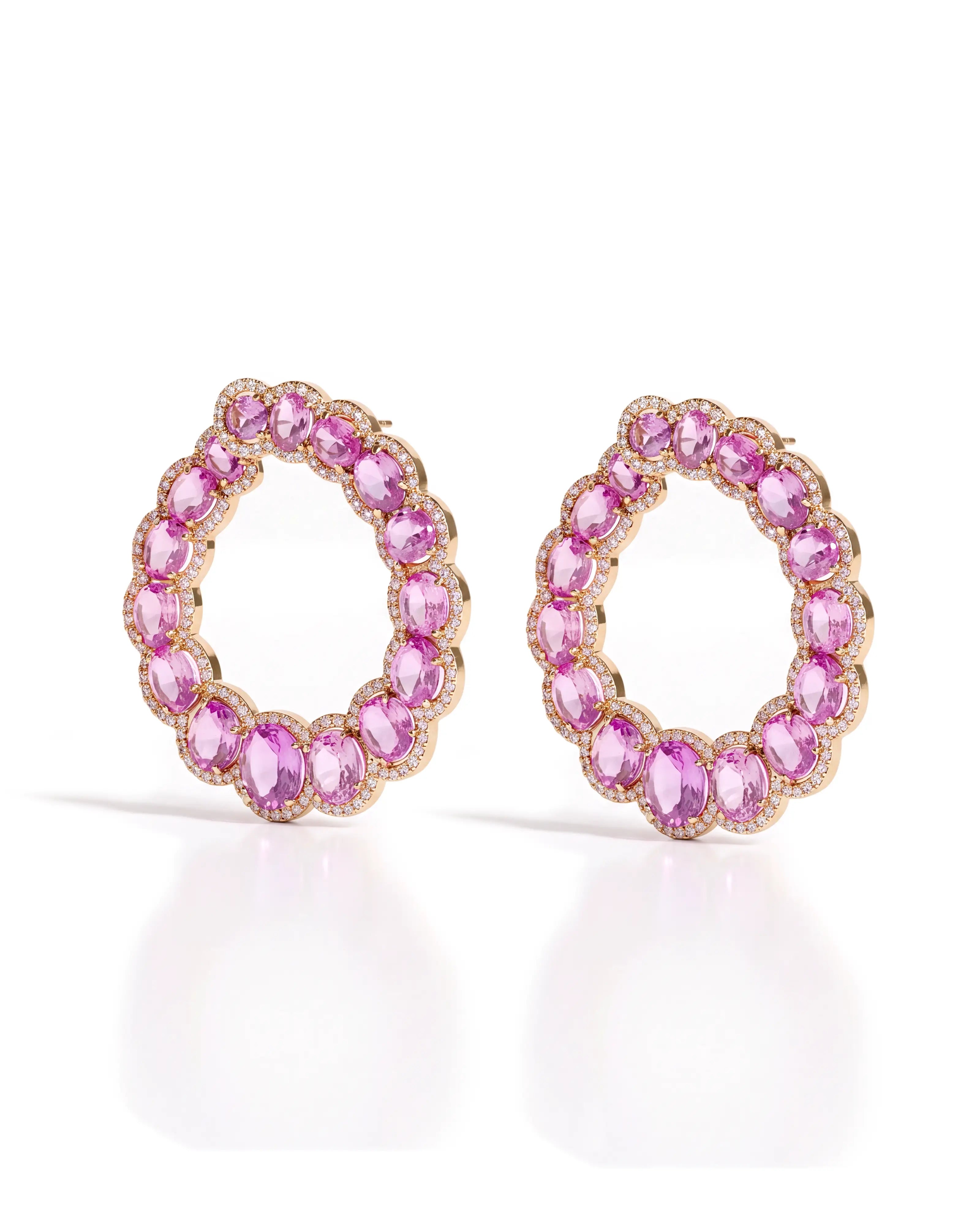Pink Mirage Earrings | AMARIS JEWELS | Fine Jewelry