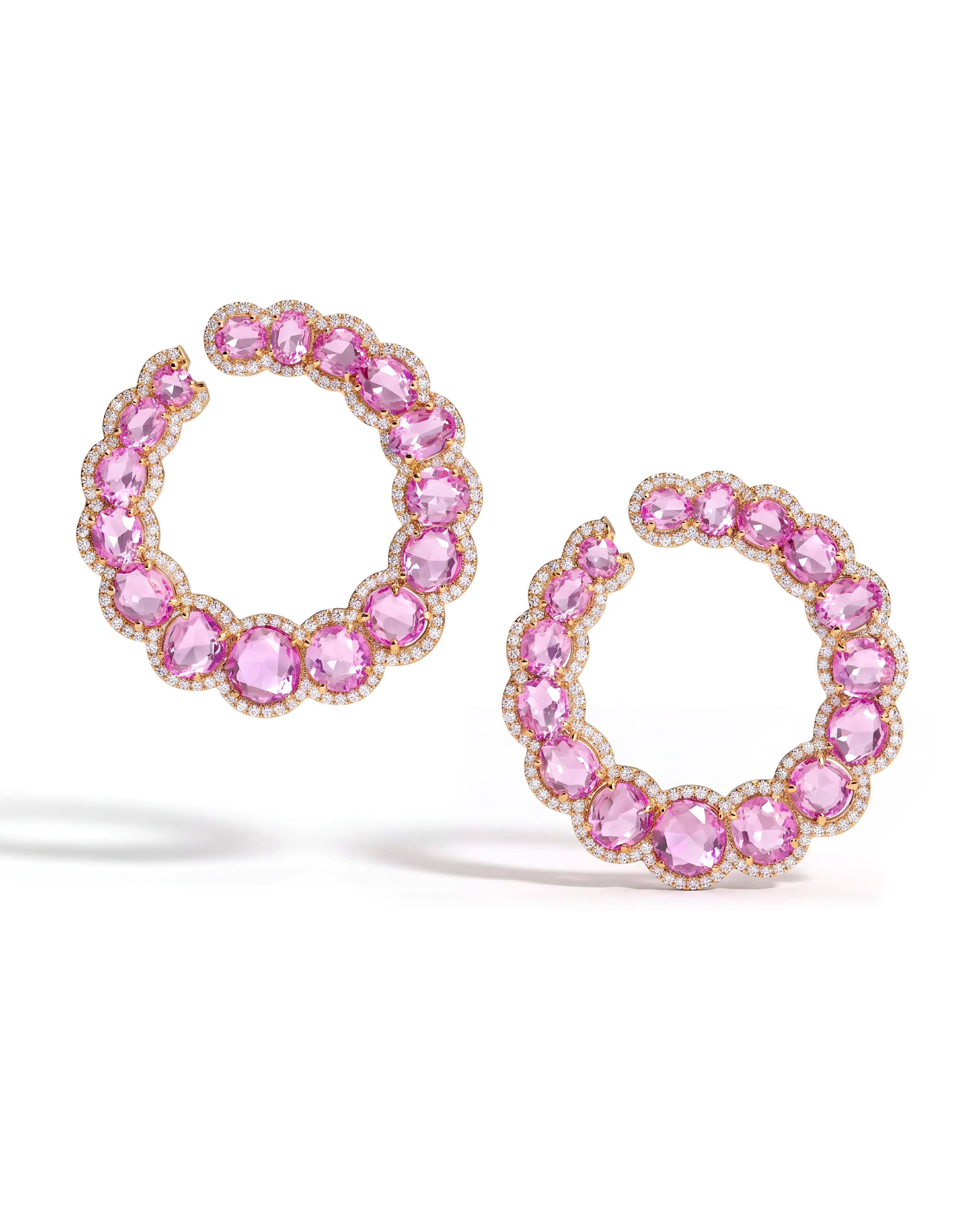Pink Mirage Earrings | AMARIS JEWELS | Fine Jewelry