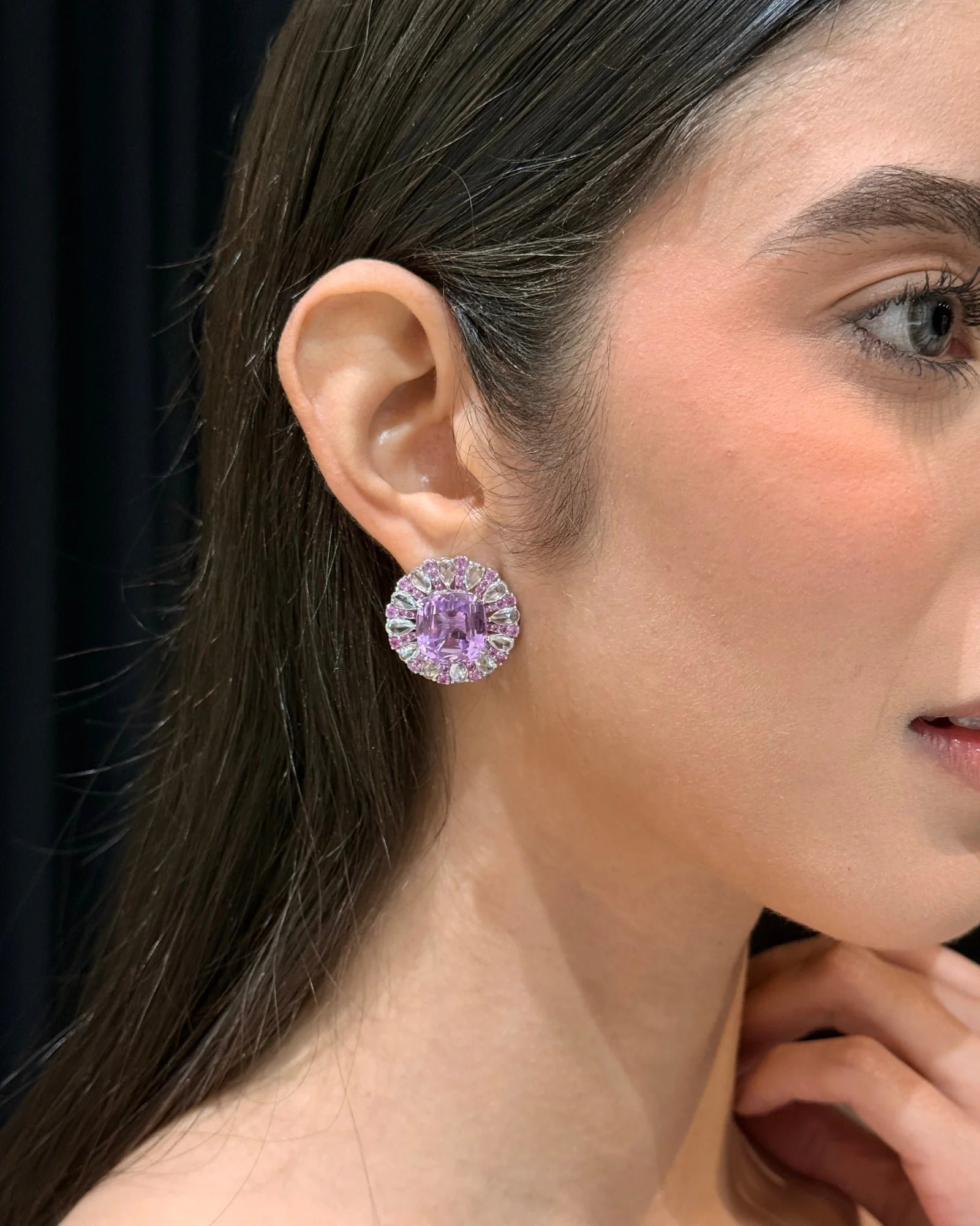 Pink Wink Earrings | AMARIS JEWELS | Fine Jewelry