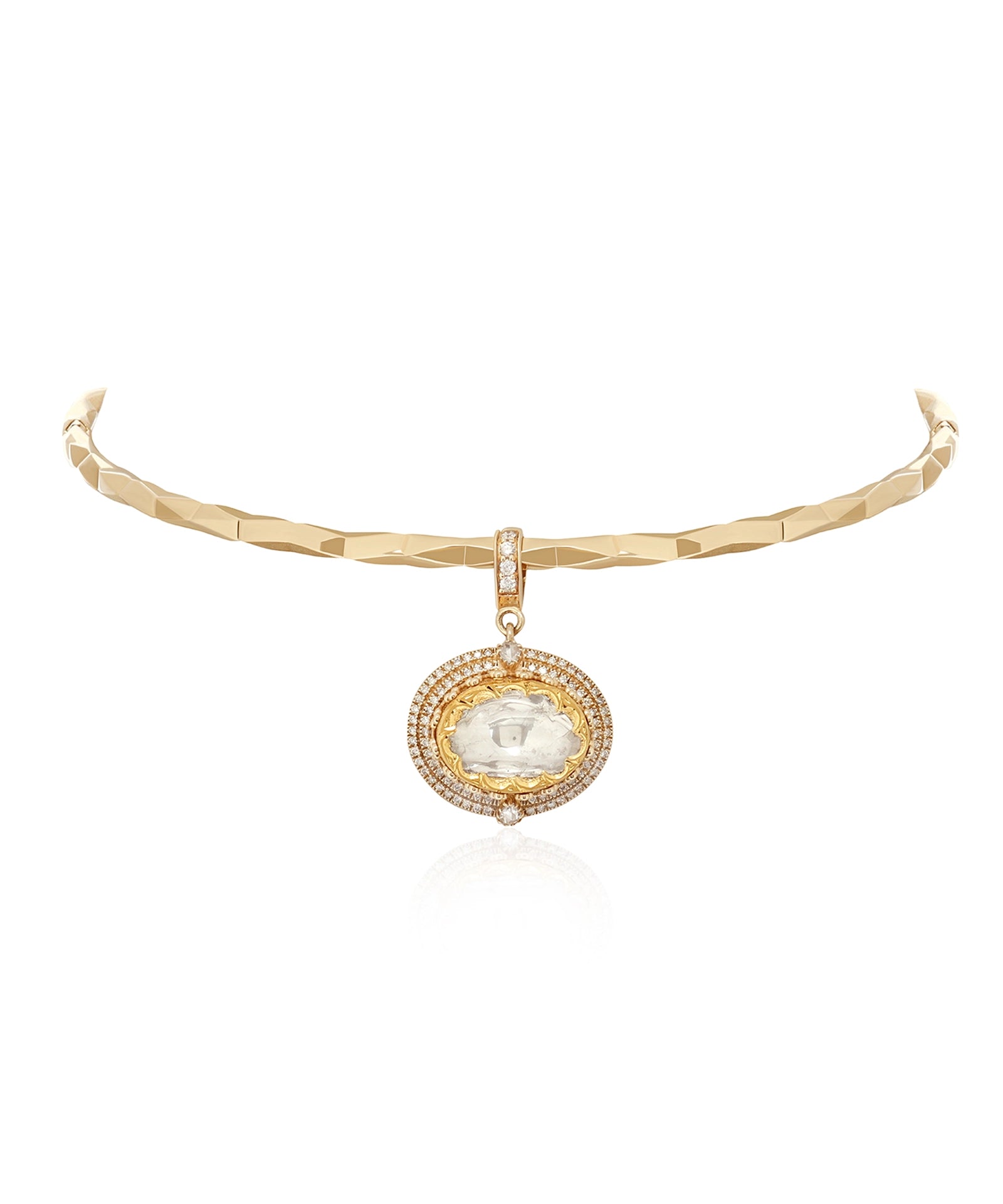 Polki Drop Torque | AMARIS JEWELS | Fine Jewelry 