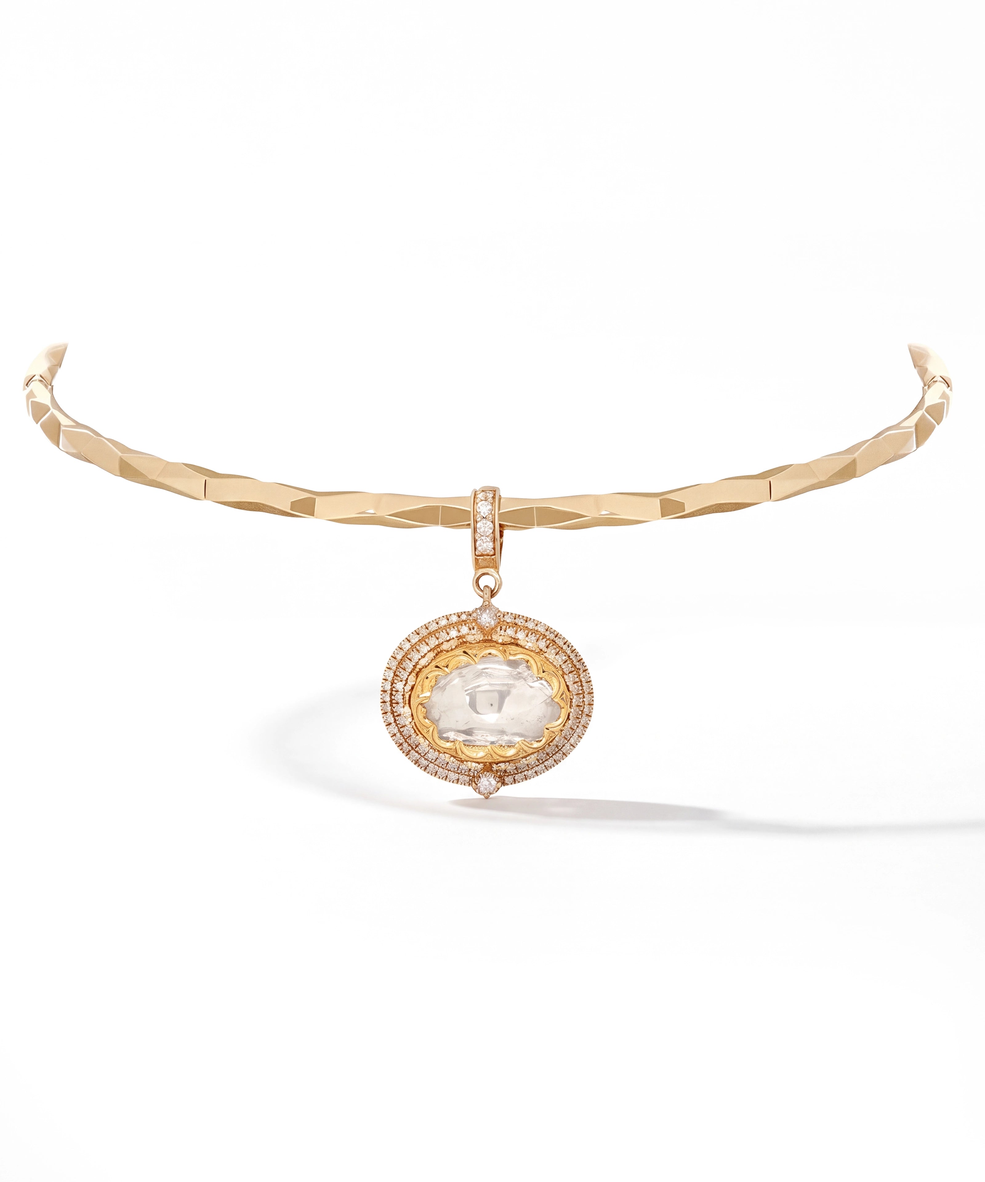 Polki Drop Torque | AMARIS JEWELS | Fine Jewelry
