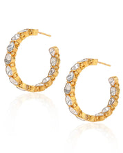 Polki Power Hoops | AMARIS JEWELS | Fine Jewelry 