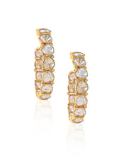 Polki Power Hoops | AMARIS JEWELS | Fine Jewelry 