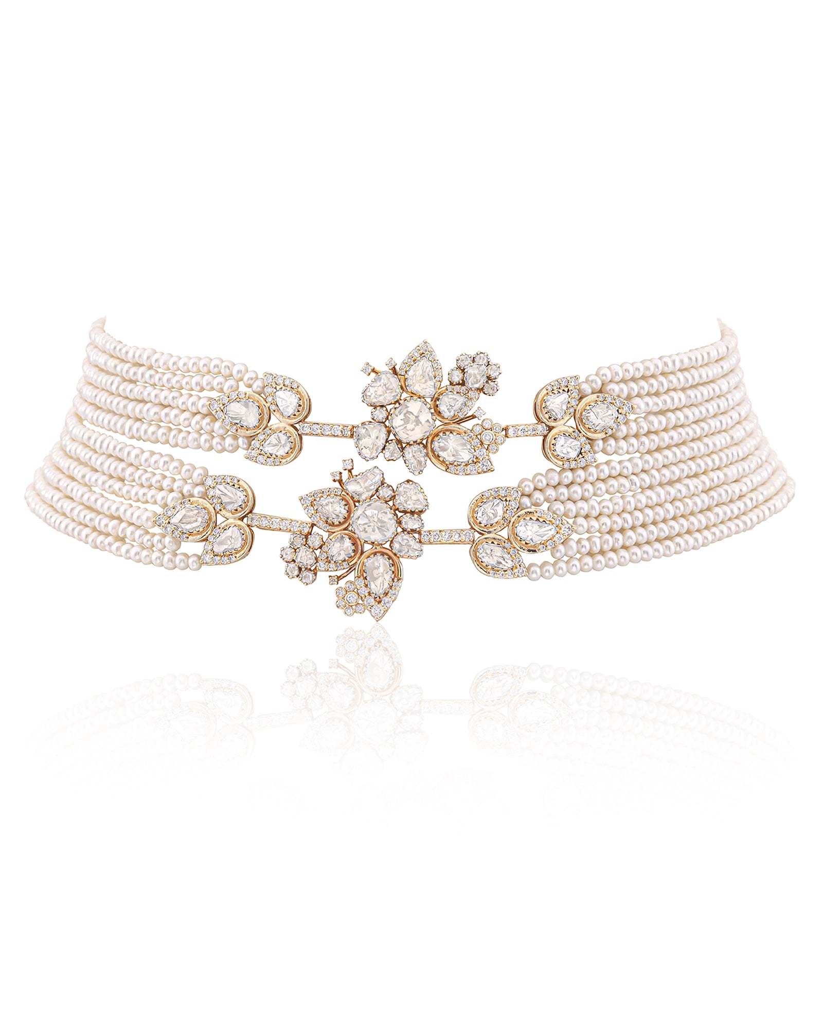 Polki Pulse Choker | AMARIS JEWELS | Fine Jewelry 