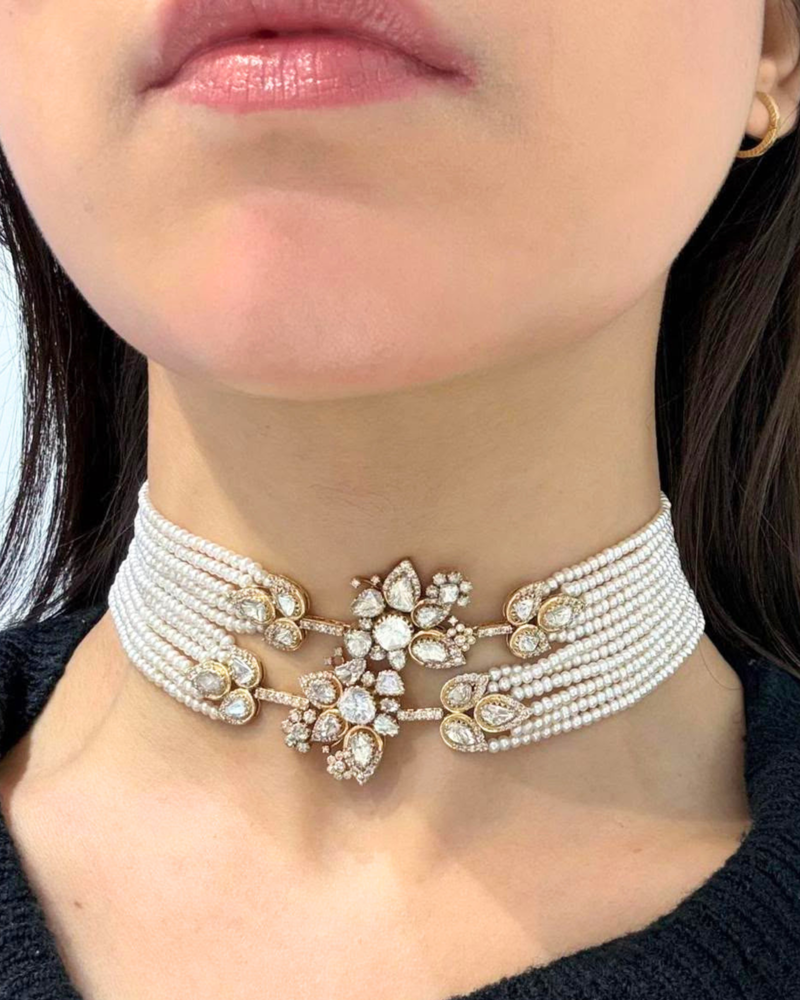 Polki Pulse Choker | AMARIS JEWELS | Fine Jewelry 