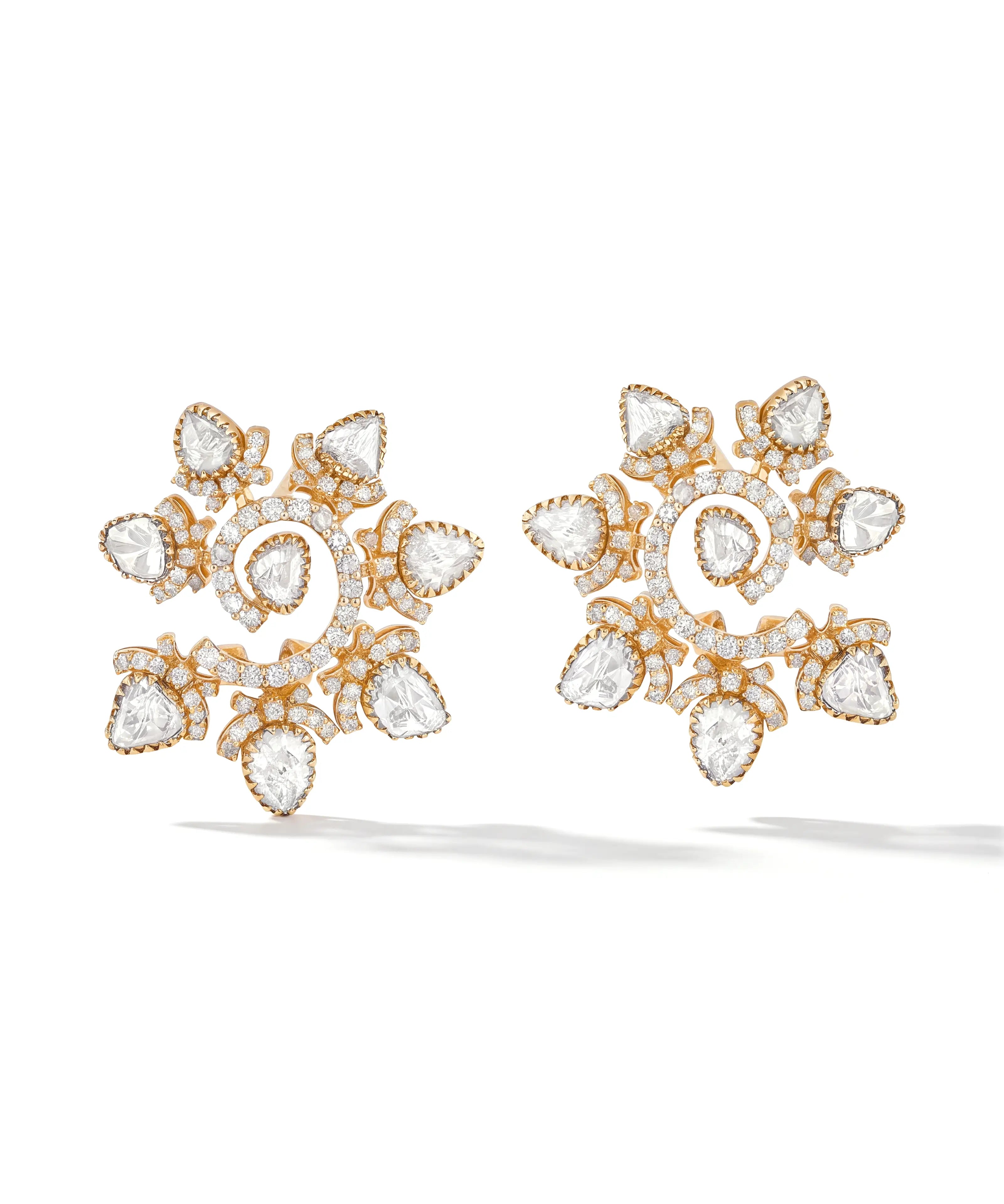 Polki Pulse Earrings | AMARIS JEWELS | Fine Jewelry