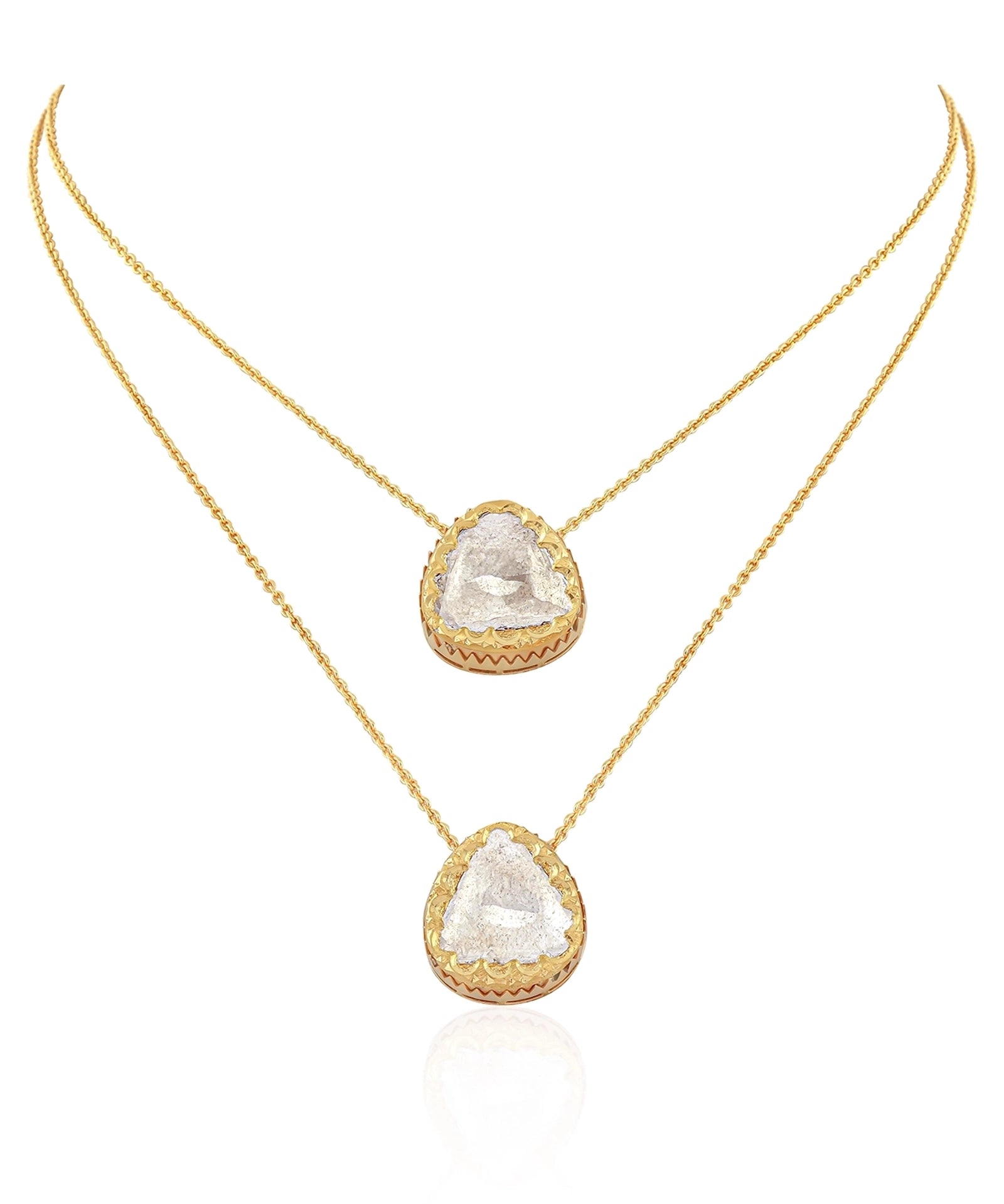 Polki Pulse Necklace | AMARIS JEWELS | Fine Jewelry 