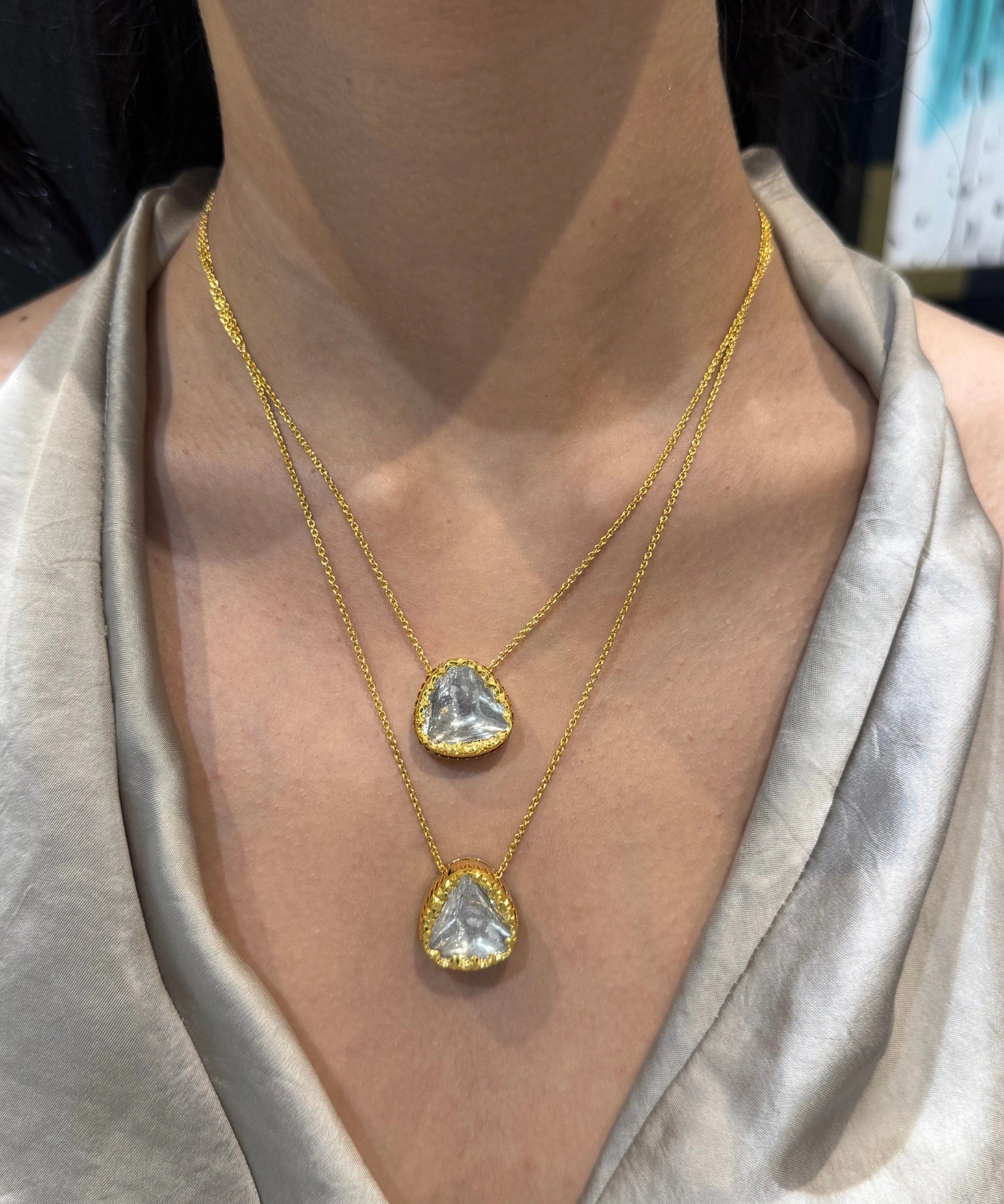 Polki Pulse Necklace | AMARIS JEWELS | Fine Jewelry 