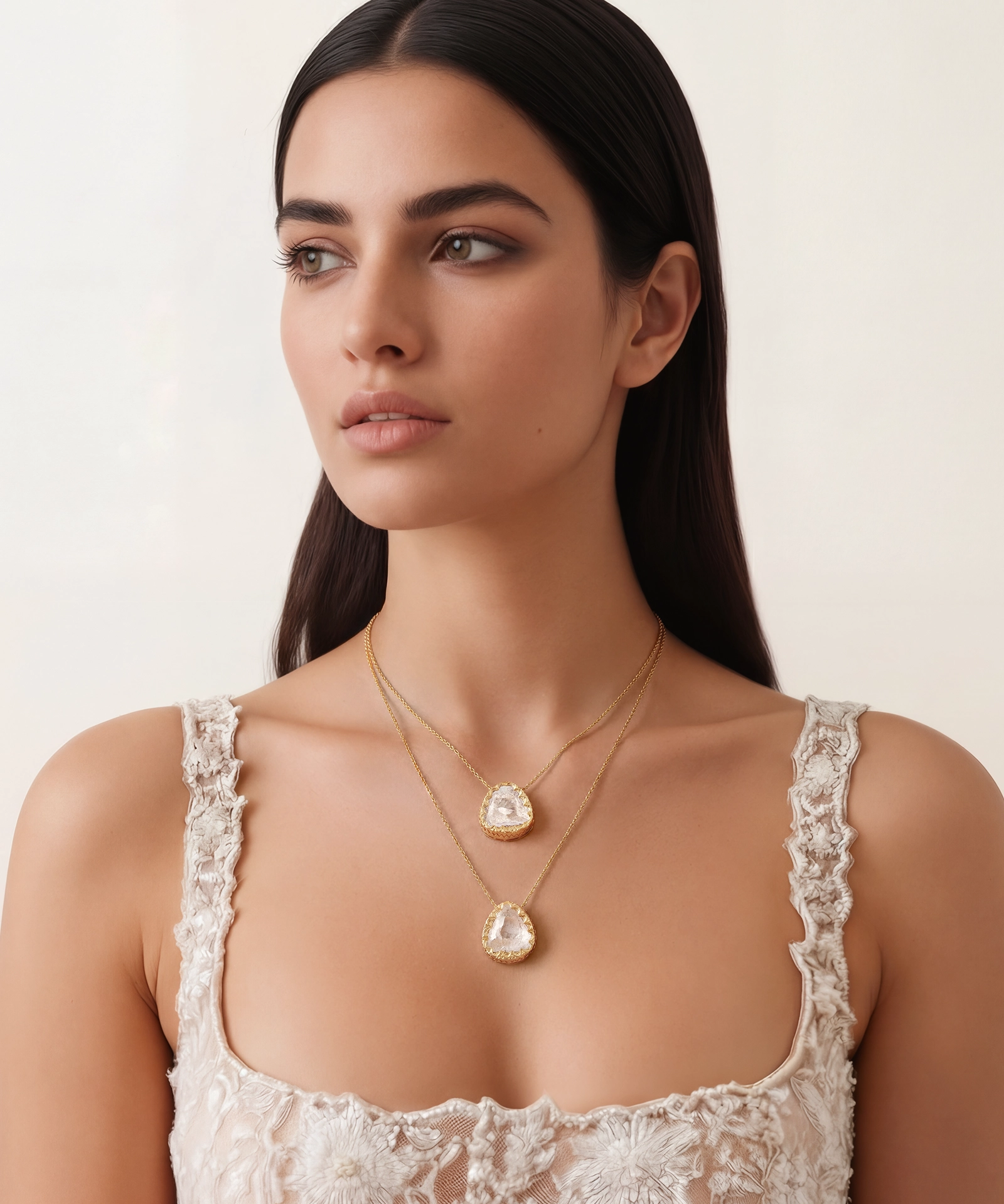 Polki Pulse Necklace | AMARIS JEWELS | Fine Jewelry 
