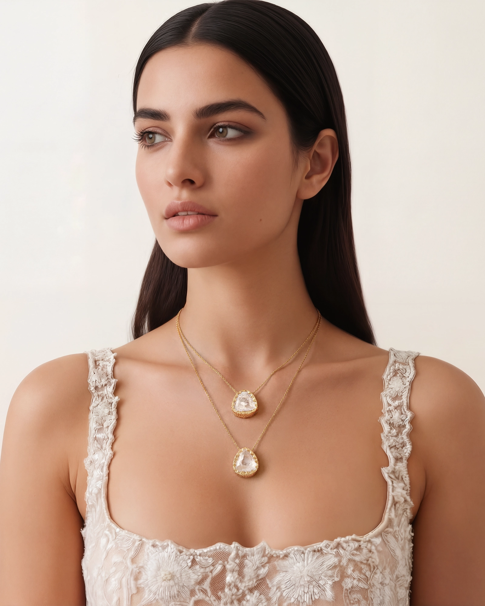 Polki Pulse Necklace | AMARIS JEWELS | Fine Jewelry 