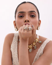 Polki Pulse Ring | AMARIS JEWELS | Fine Jewelry 