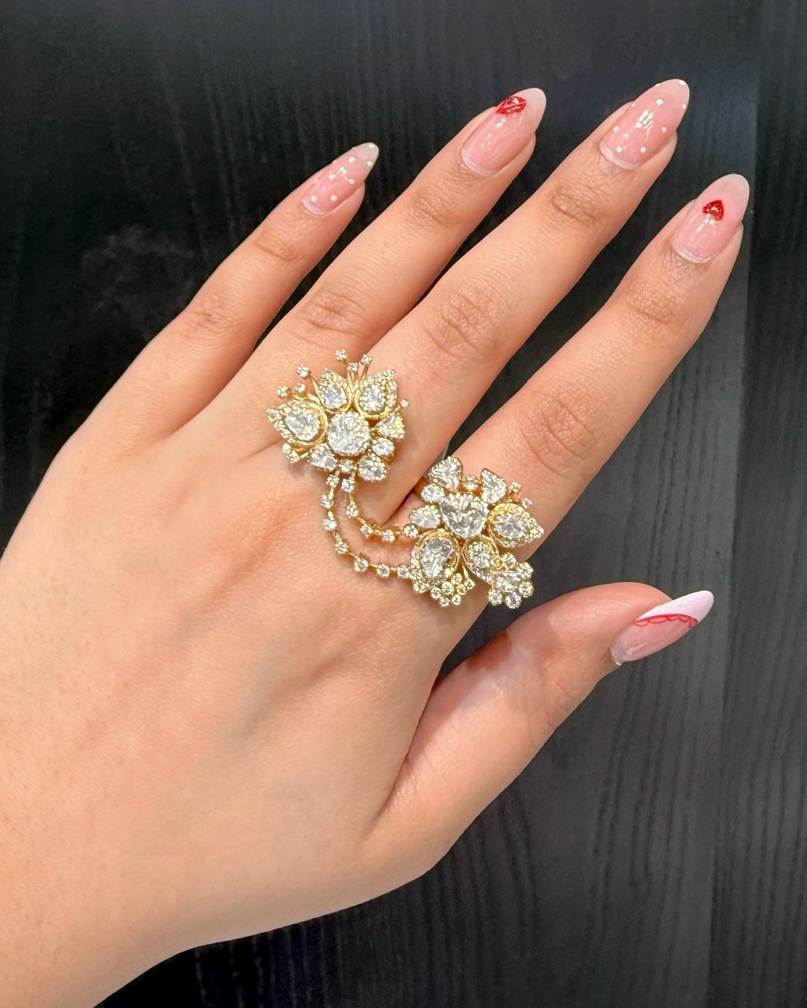 Polki Pulse Ring | AMARIS JEWELS | Fine Jewelry 