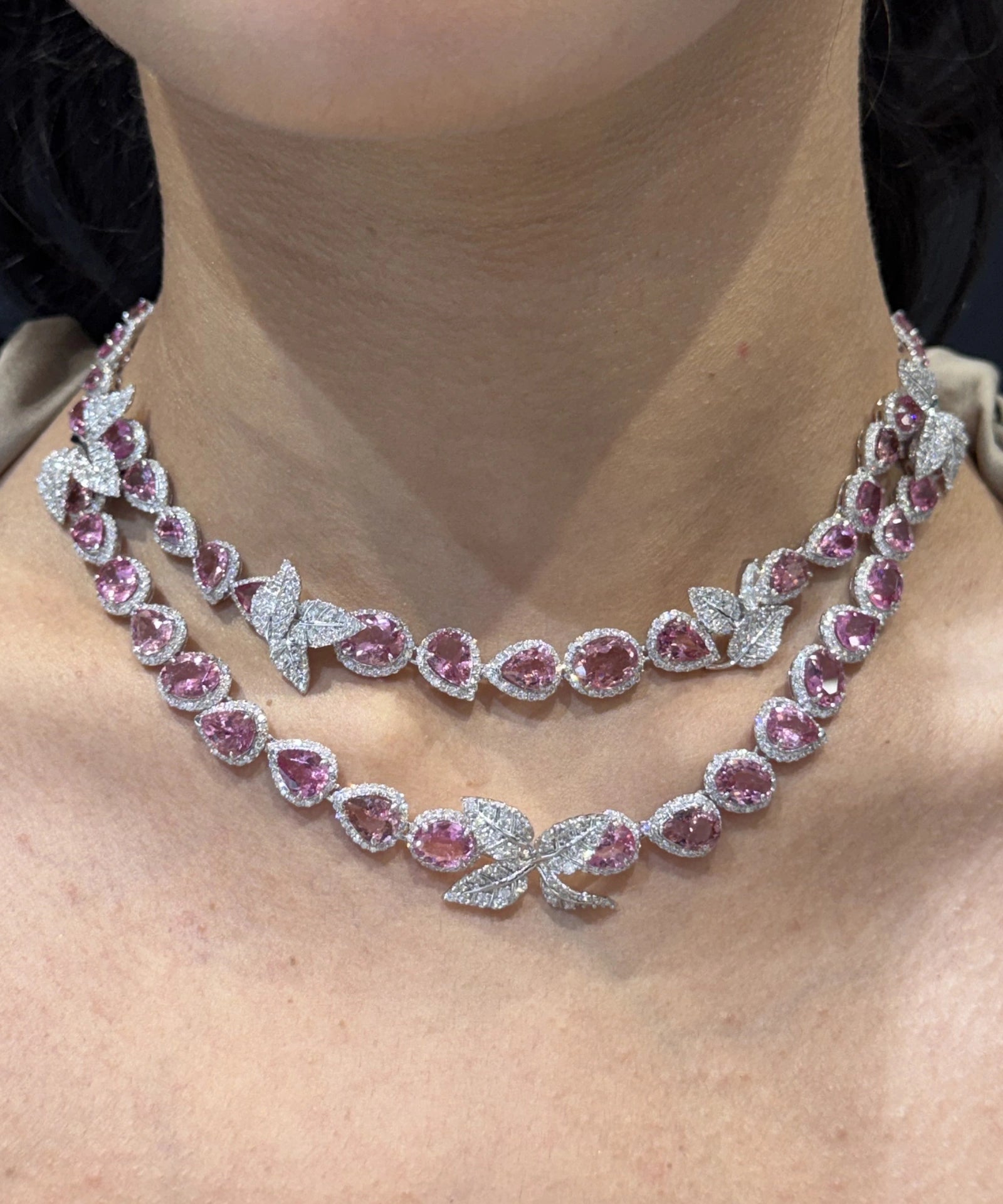Pretty in Pink Necklace | AMARIS JEWELS | Fine Jewelry 
